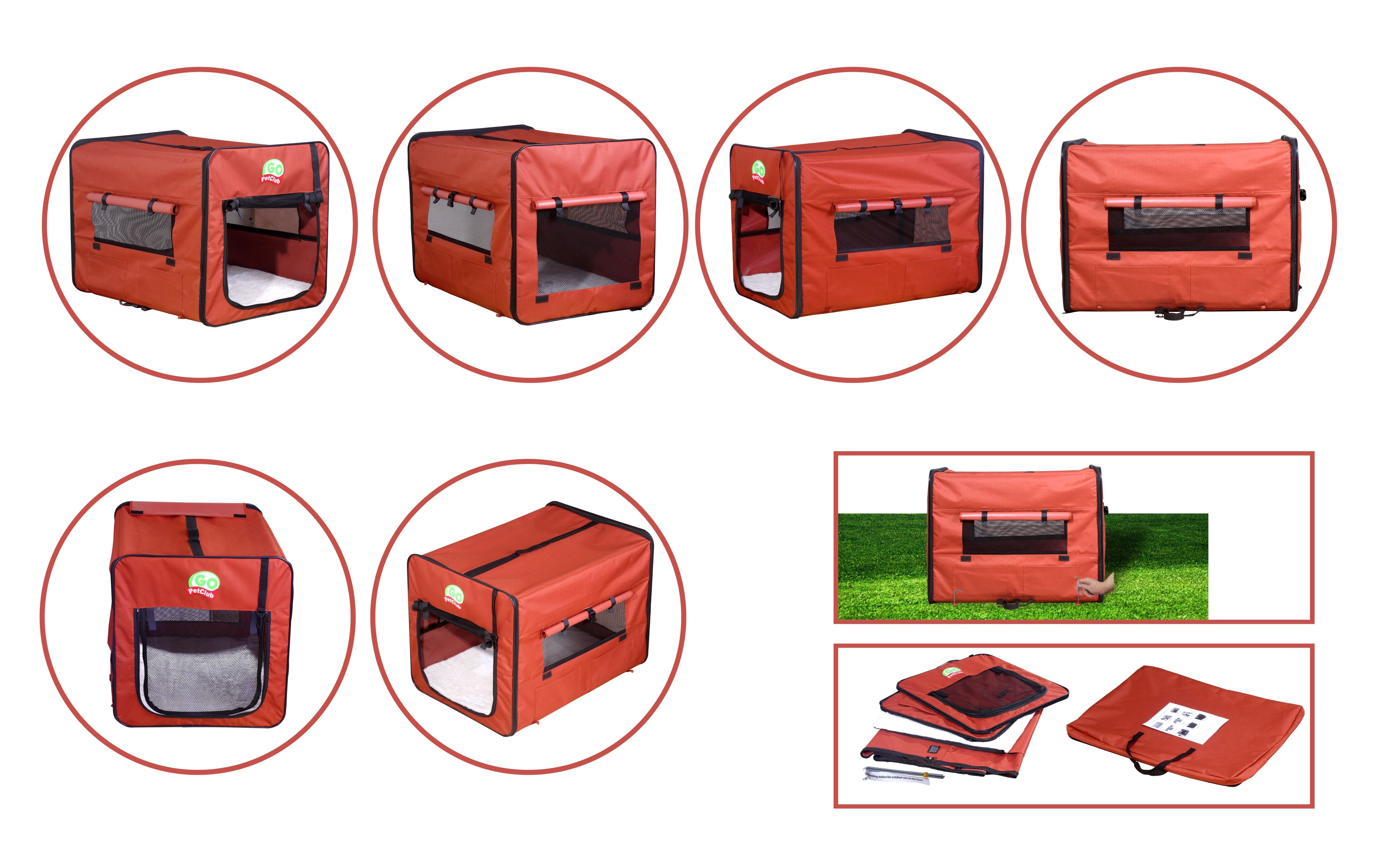 Foldable Soft Crate (Available in 18" to 43") [*]