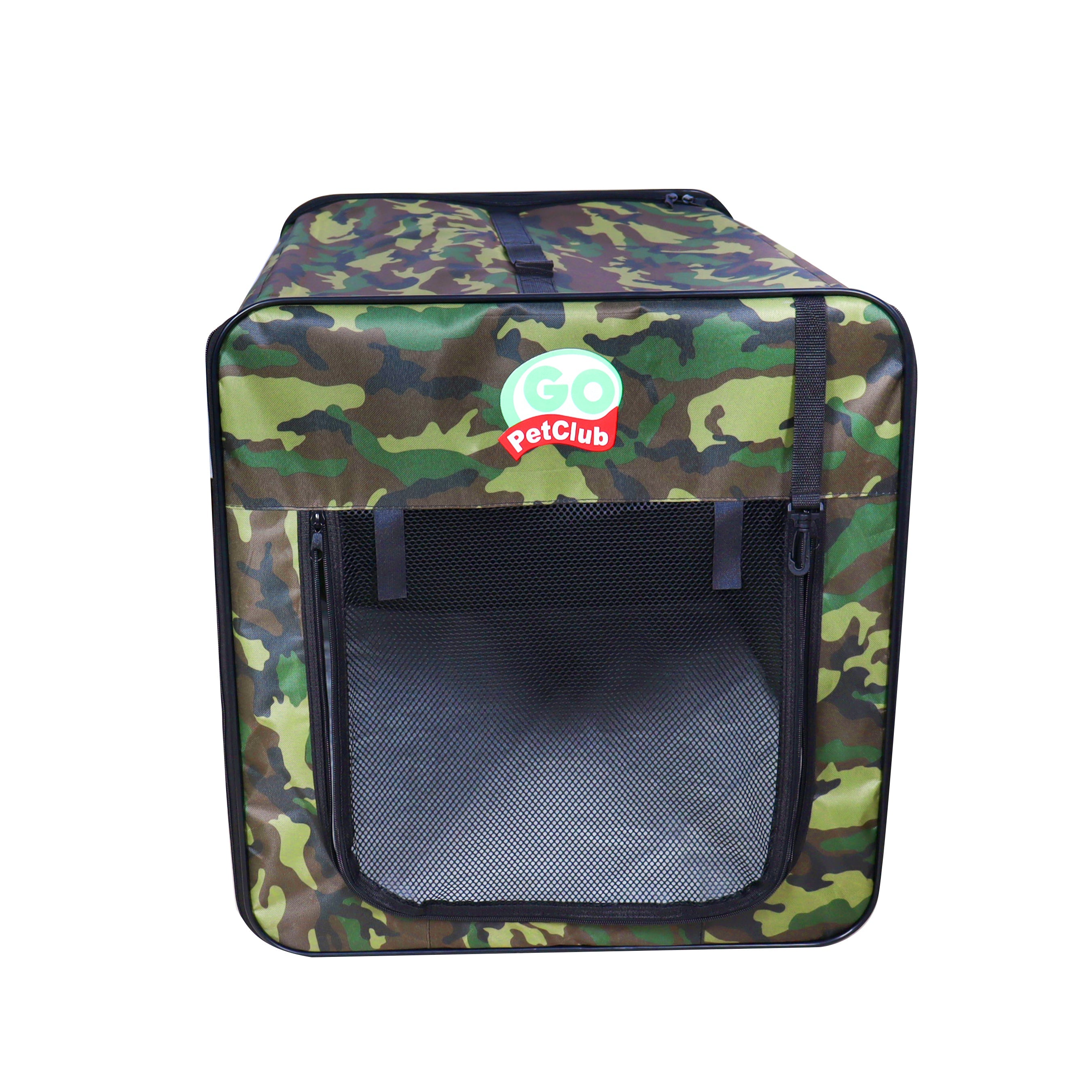 Foldable Soft Crate (Available in 18" to 43") Forest Green Camo