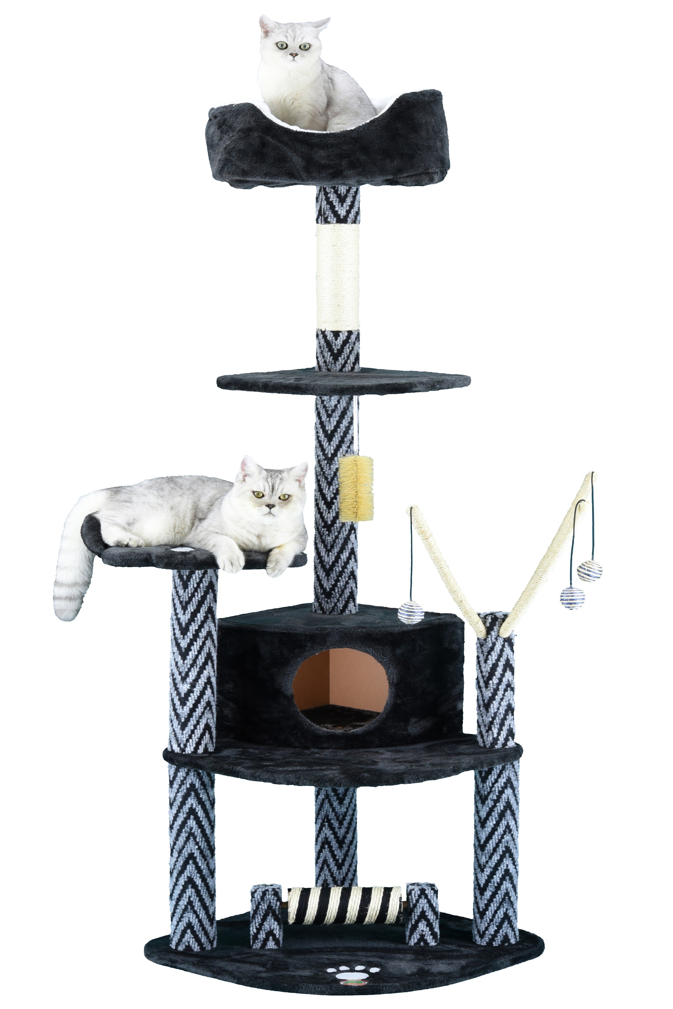 62" Cat Tree Condo Furniture [F18]