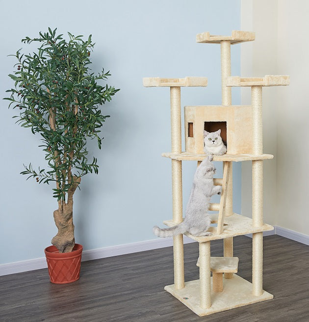 78" Cat Tree Condo Furniture [F2029]