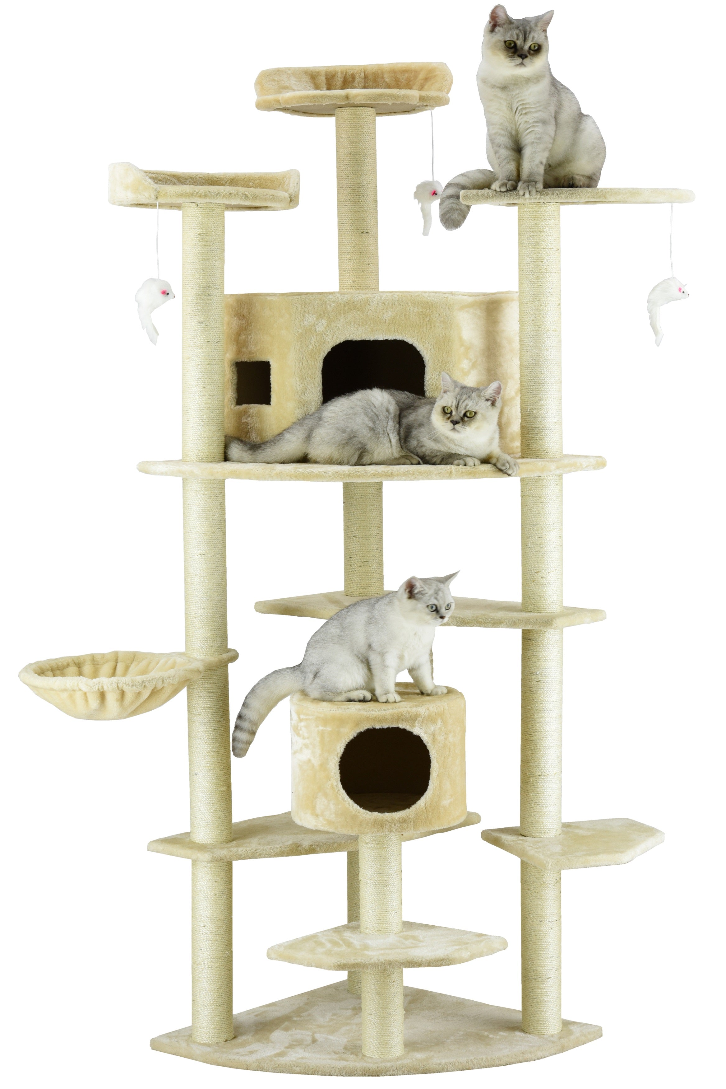 80" Cat Tree Condo [*]