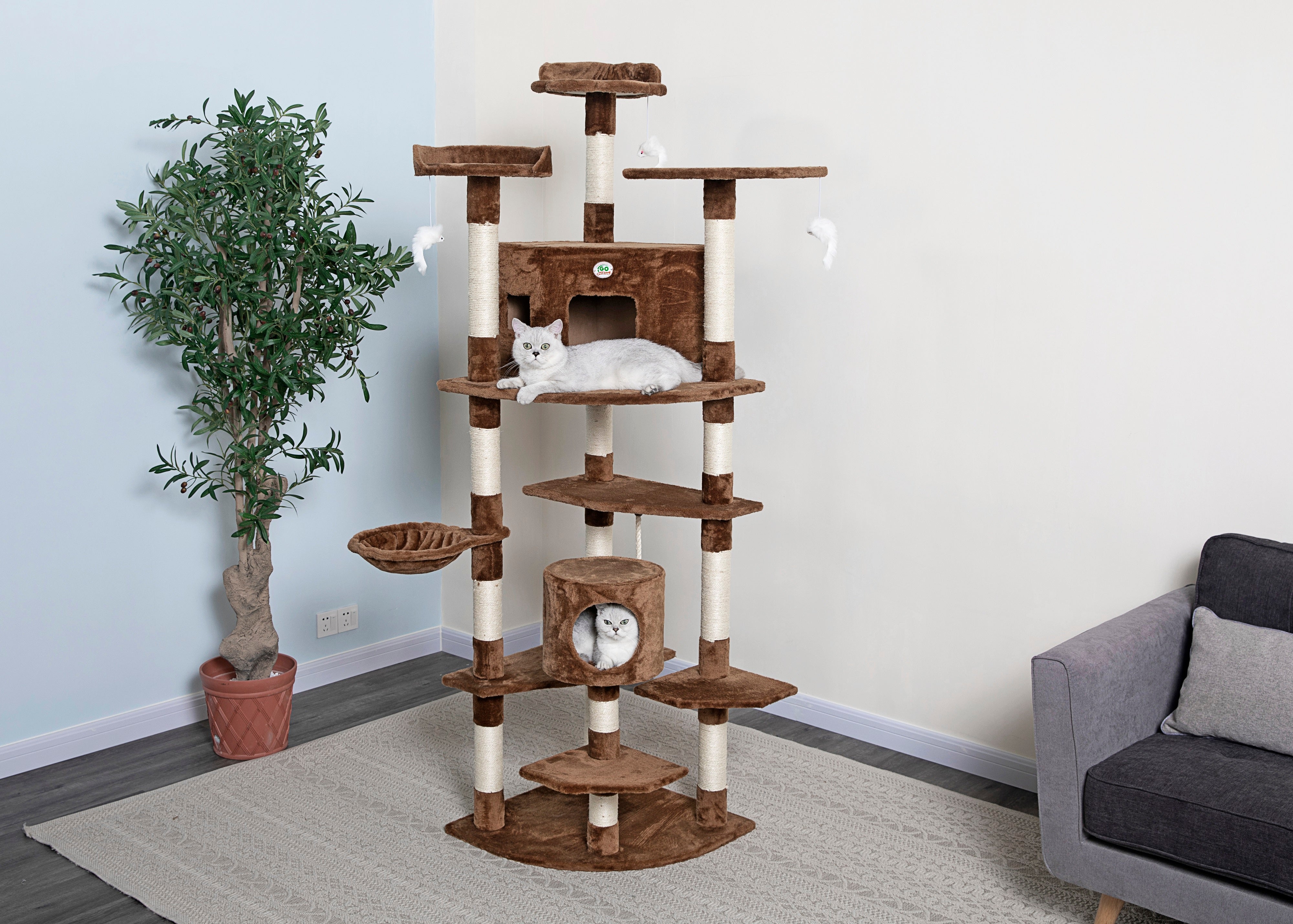 80" Cat Tree Condo [*]