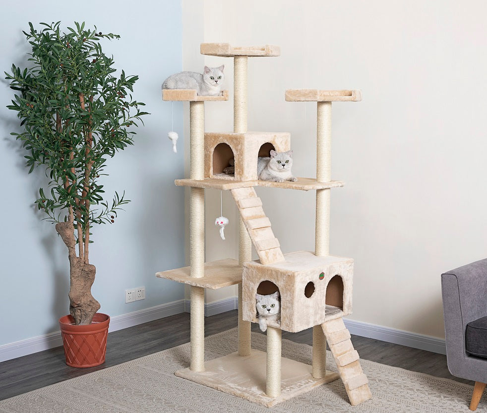 72" Cat Tree Condo [*]