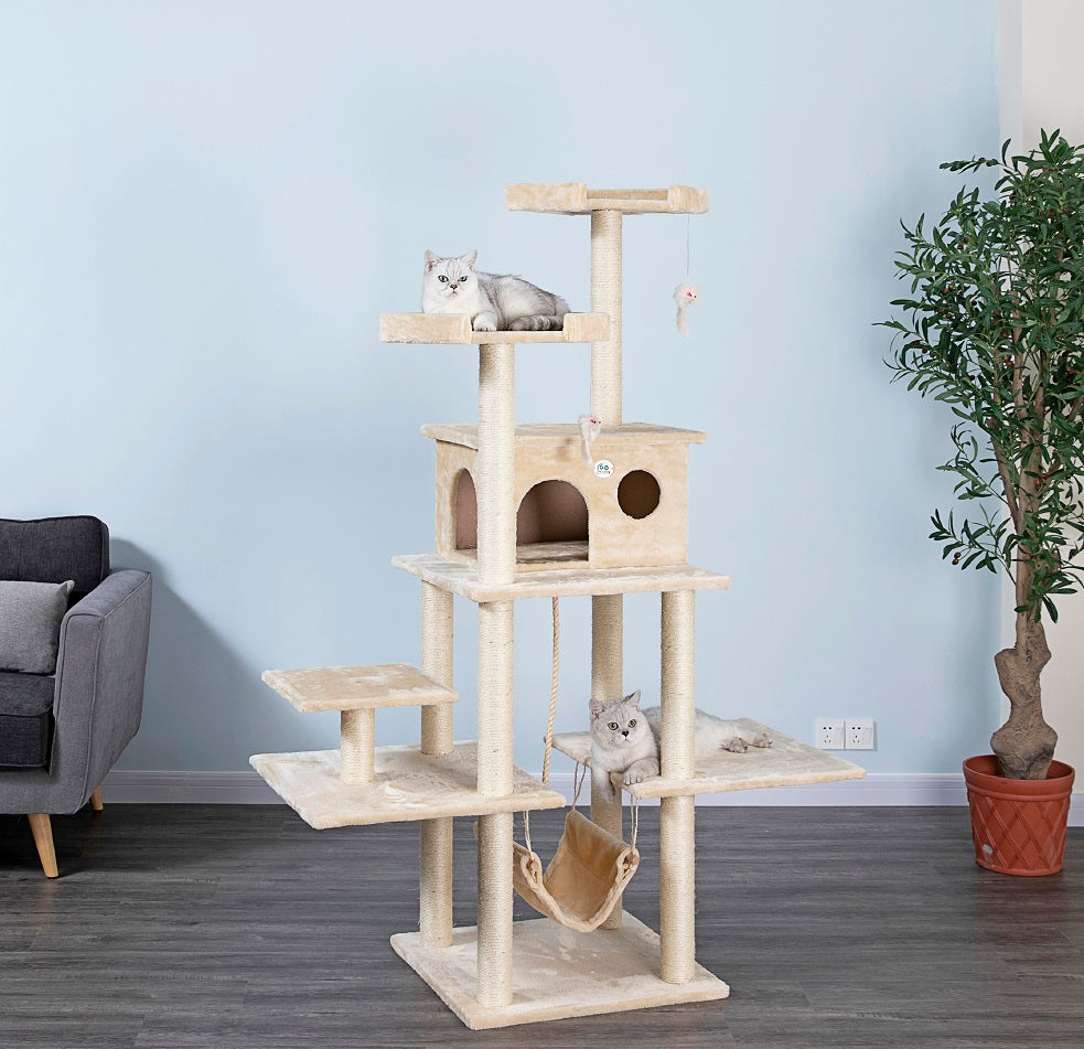 72" Cat Tree Condo [F2041]