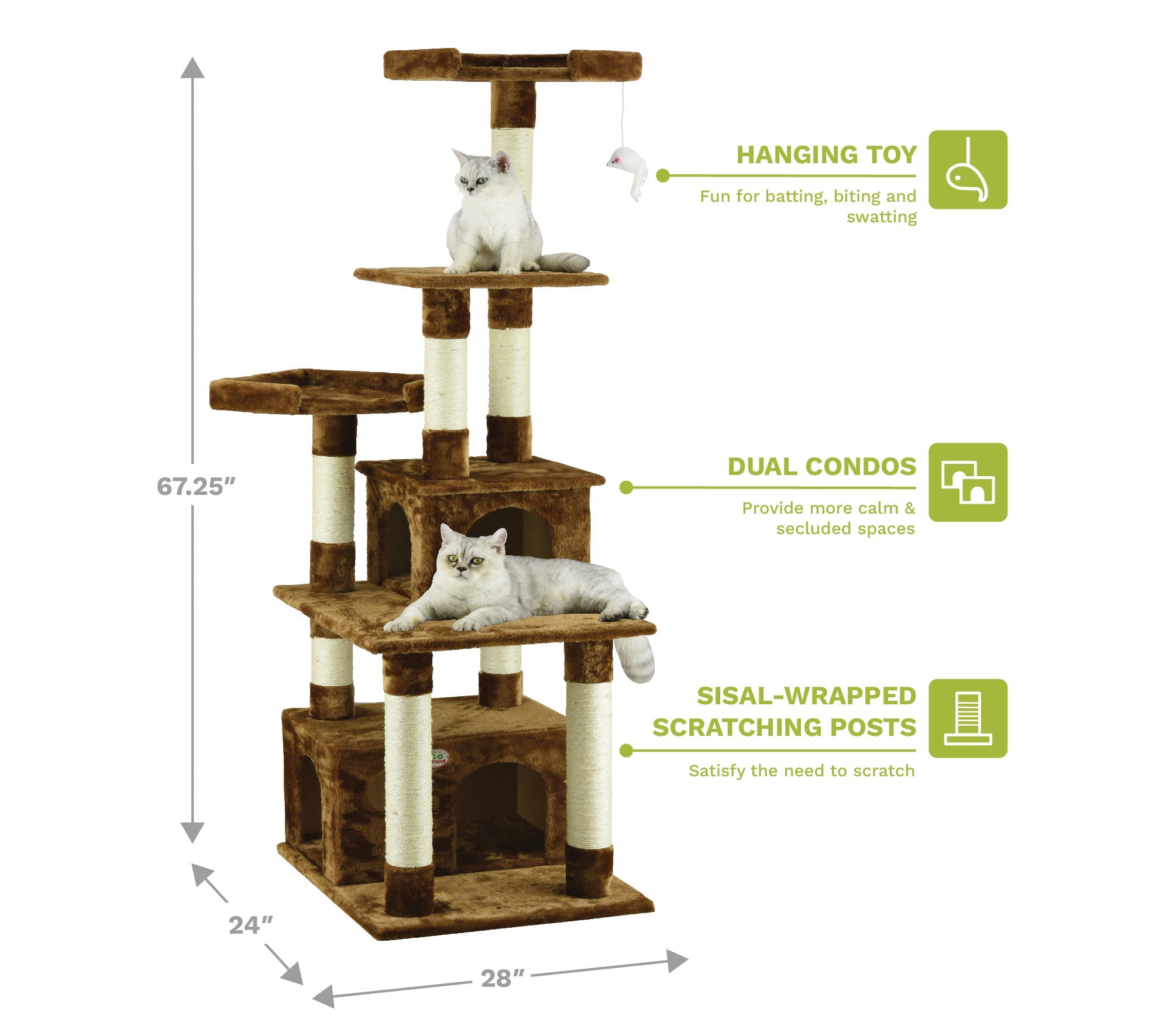 67" Cat Tree Condo [*]