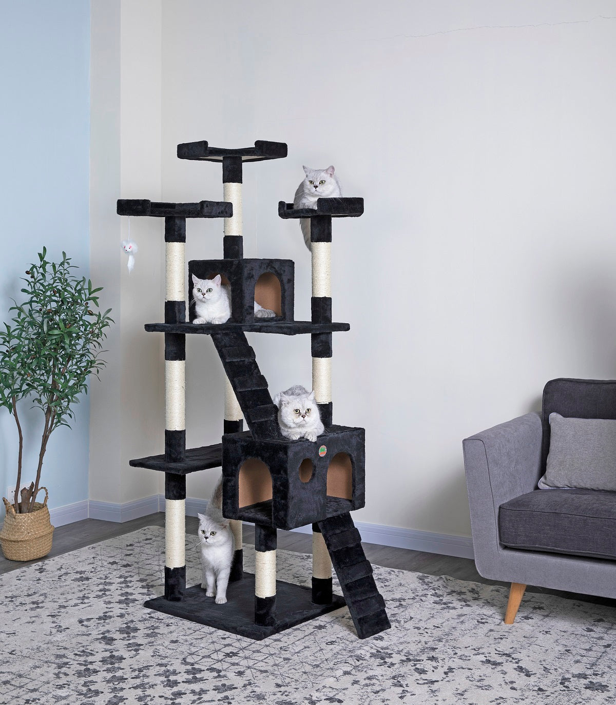 72" Cat Tree Condo [*]