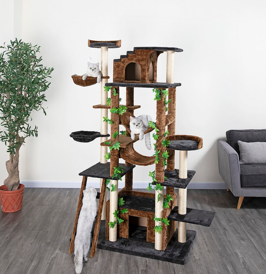 77” Forest Cat Tree [F2090]