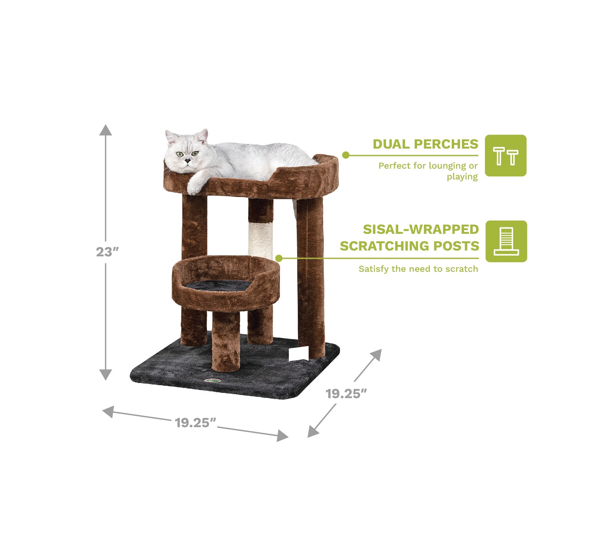 23" Cat Tree Condo Furniture [*]