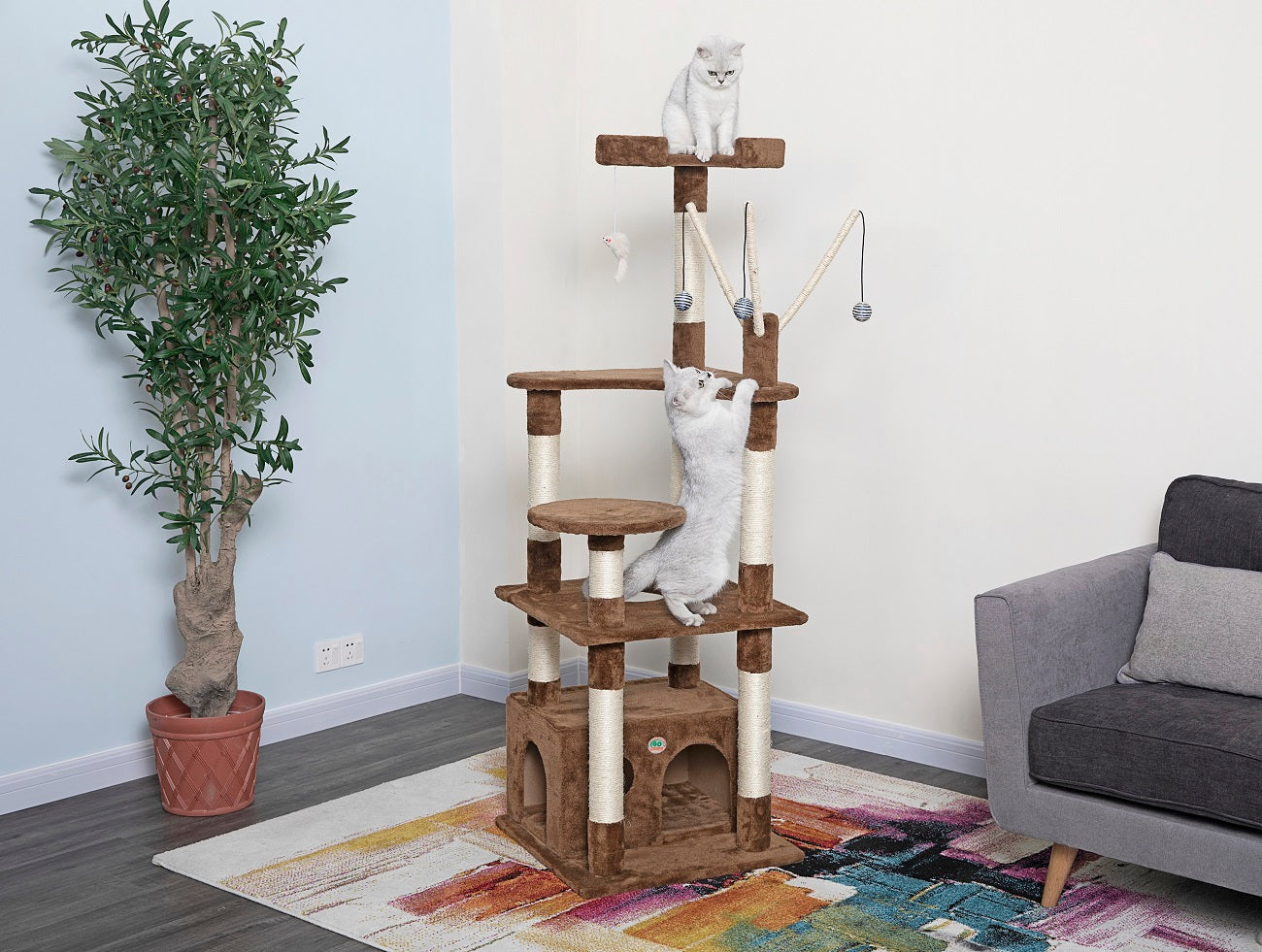 66" Cat Tree Condo [F3031]