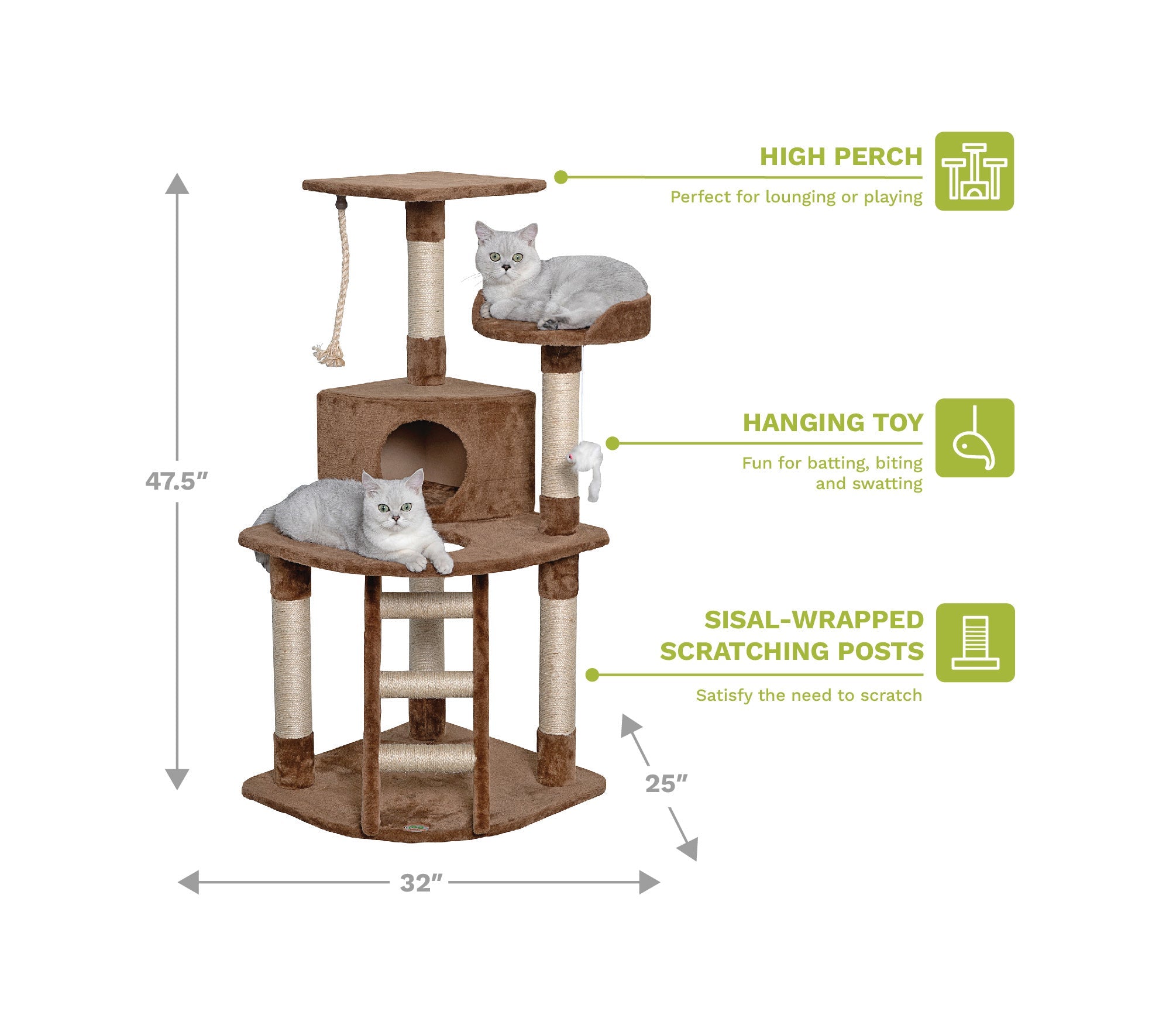 48" Cat Tree Condo [*]