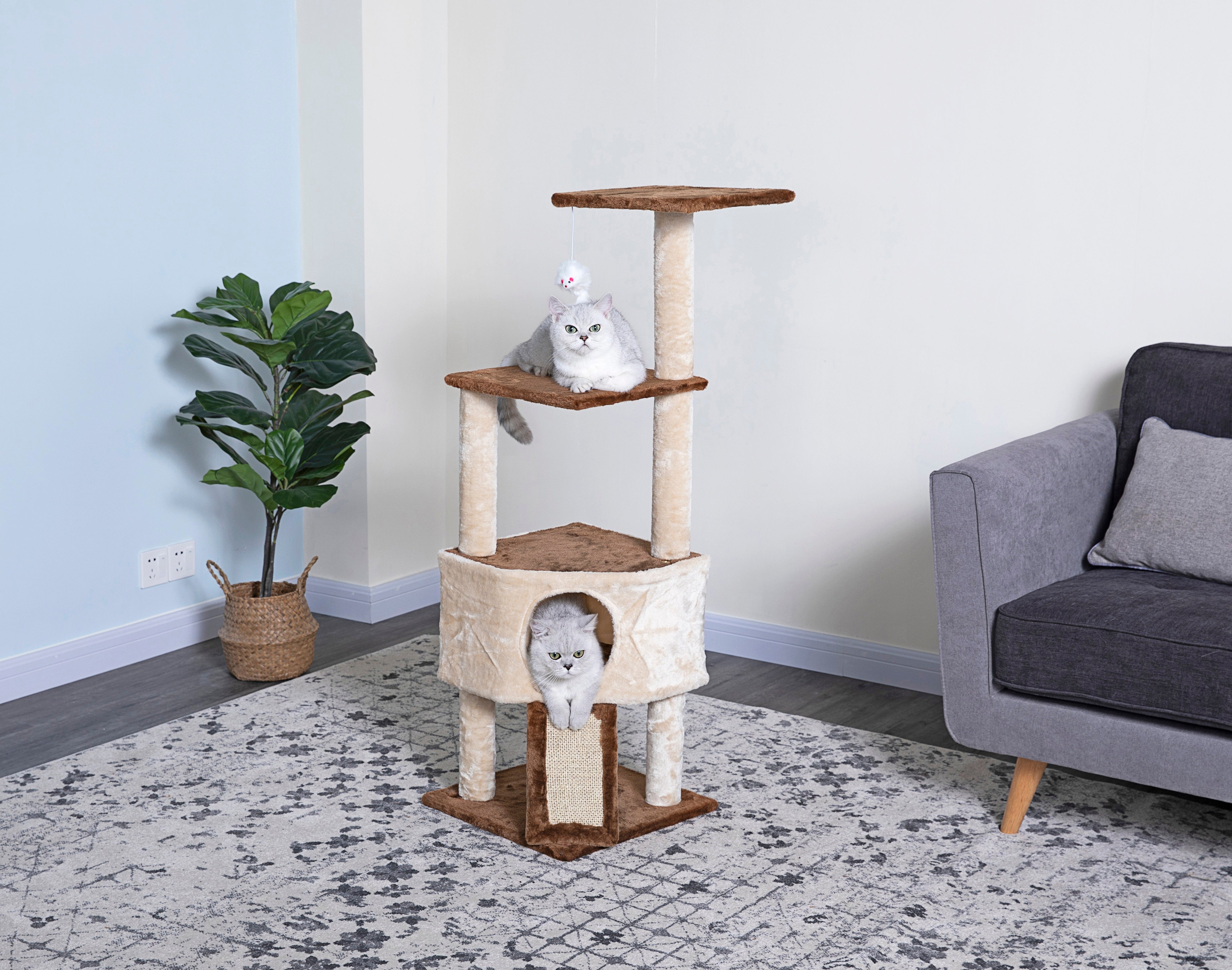 46" Kitten Cat Tree [*]