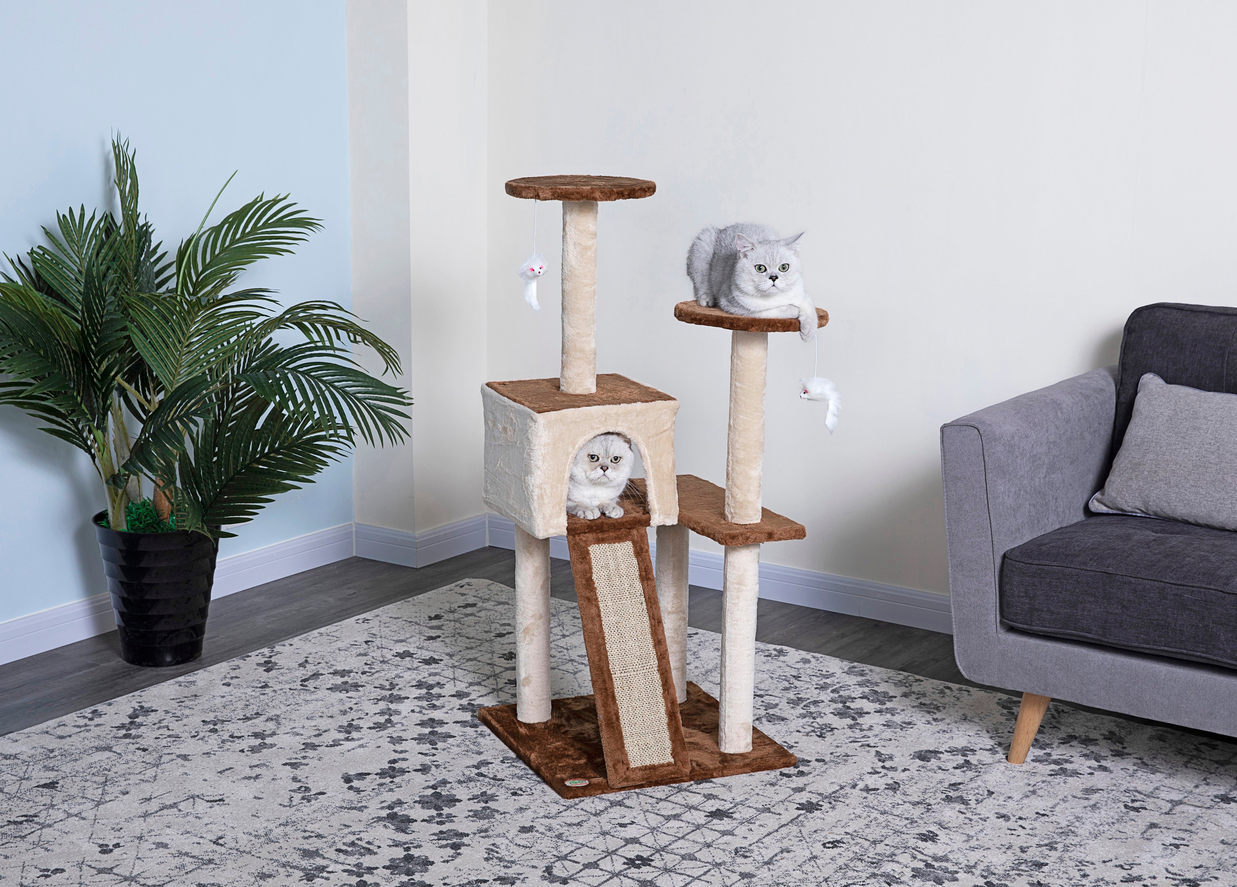 44" Kitten Cat Tree [*]