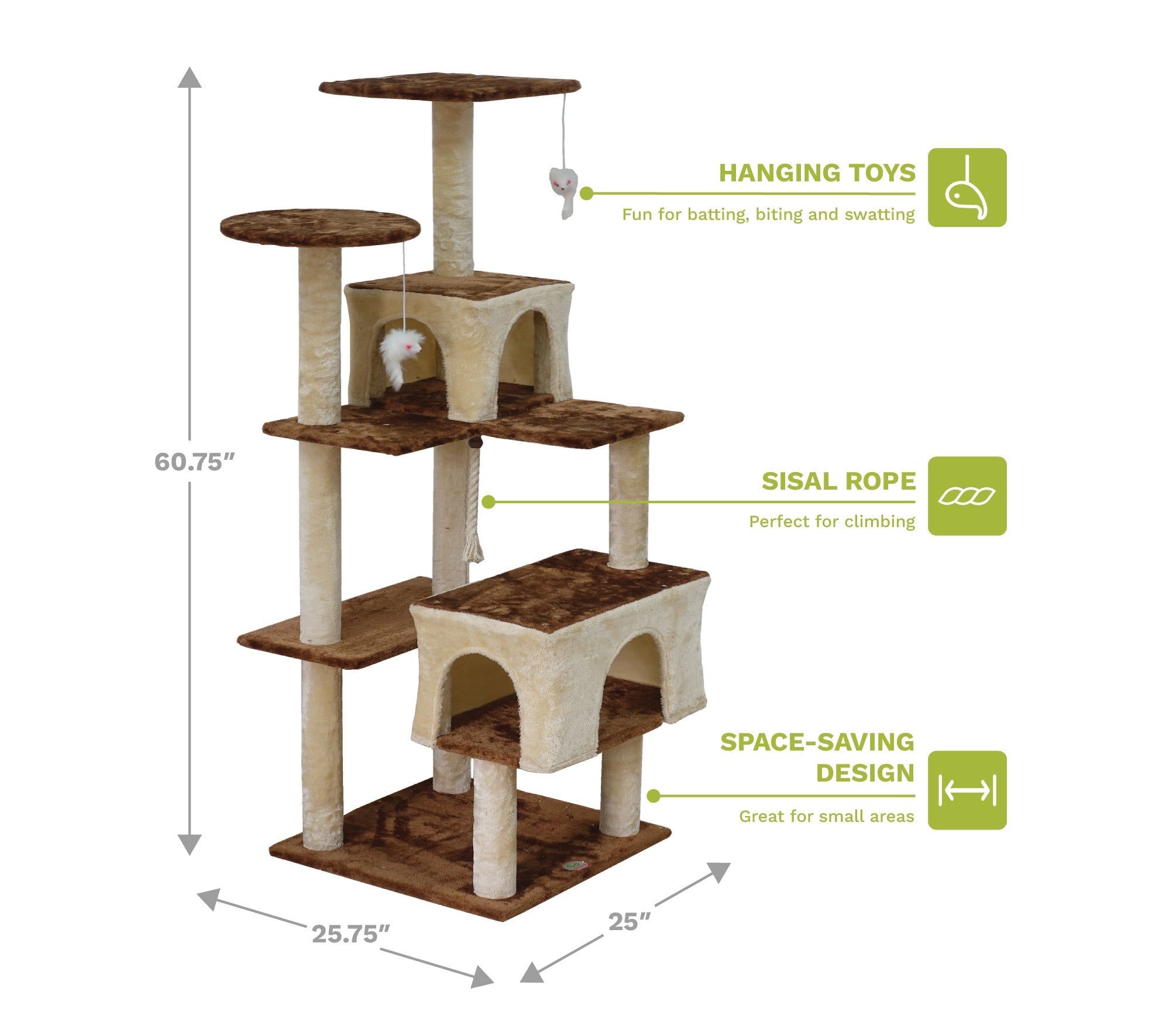 61" Kitten Cat Tree [*]