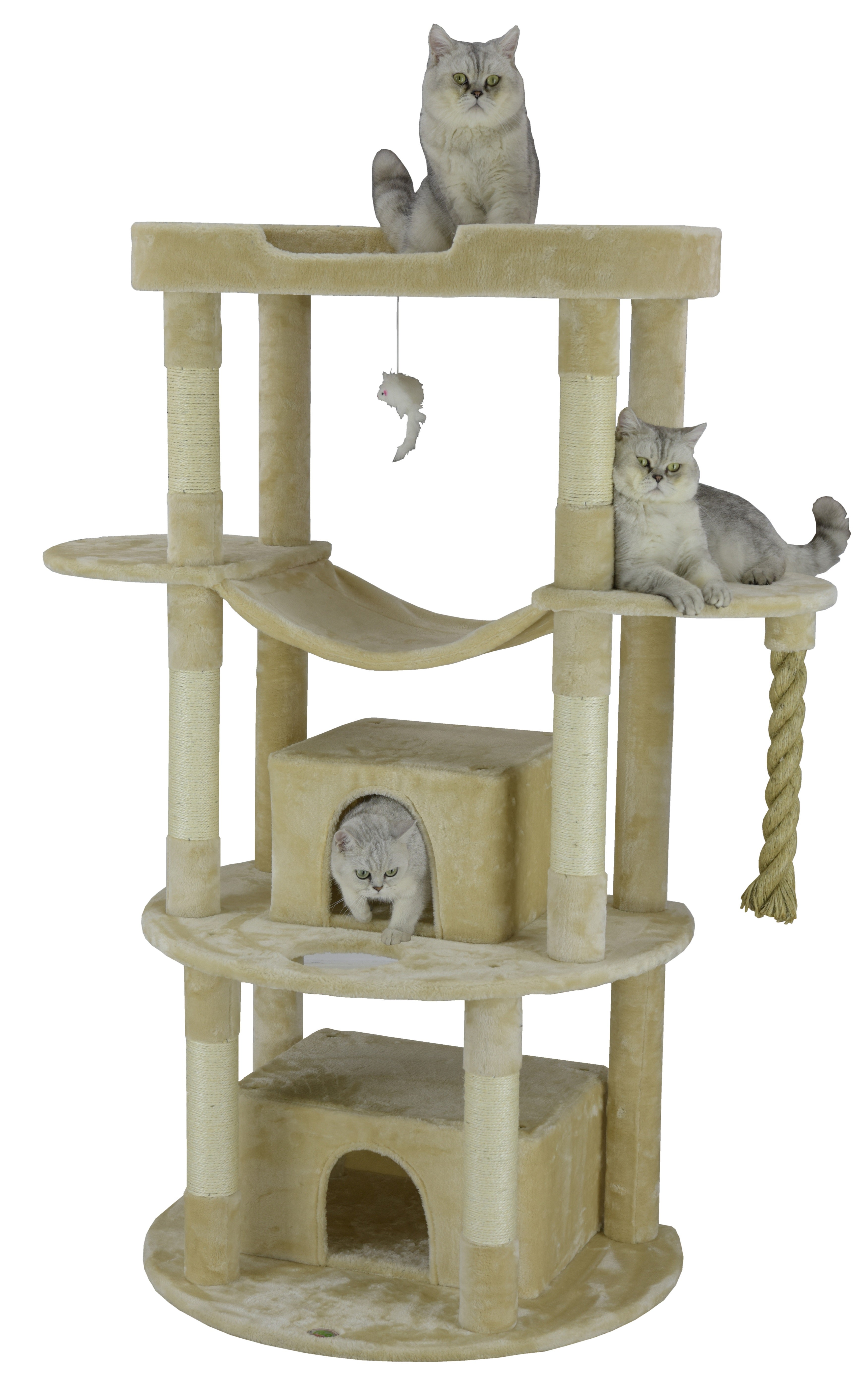 60" Jungle Rope Cat Tree [*]