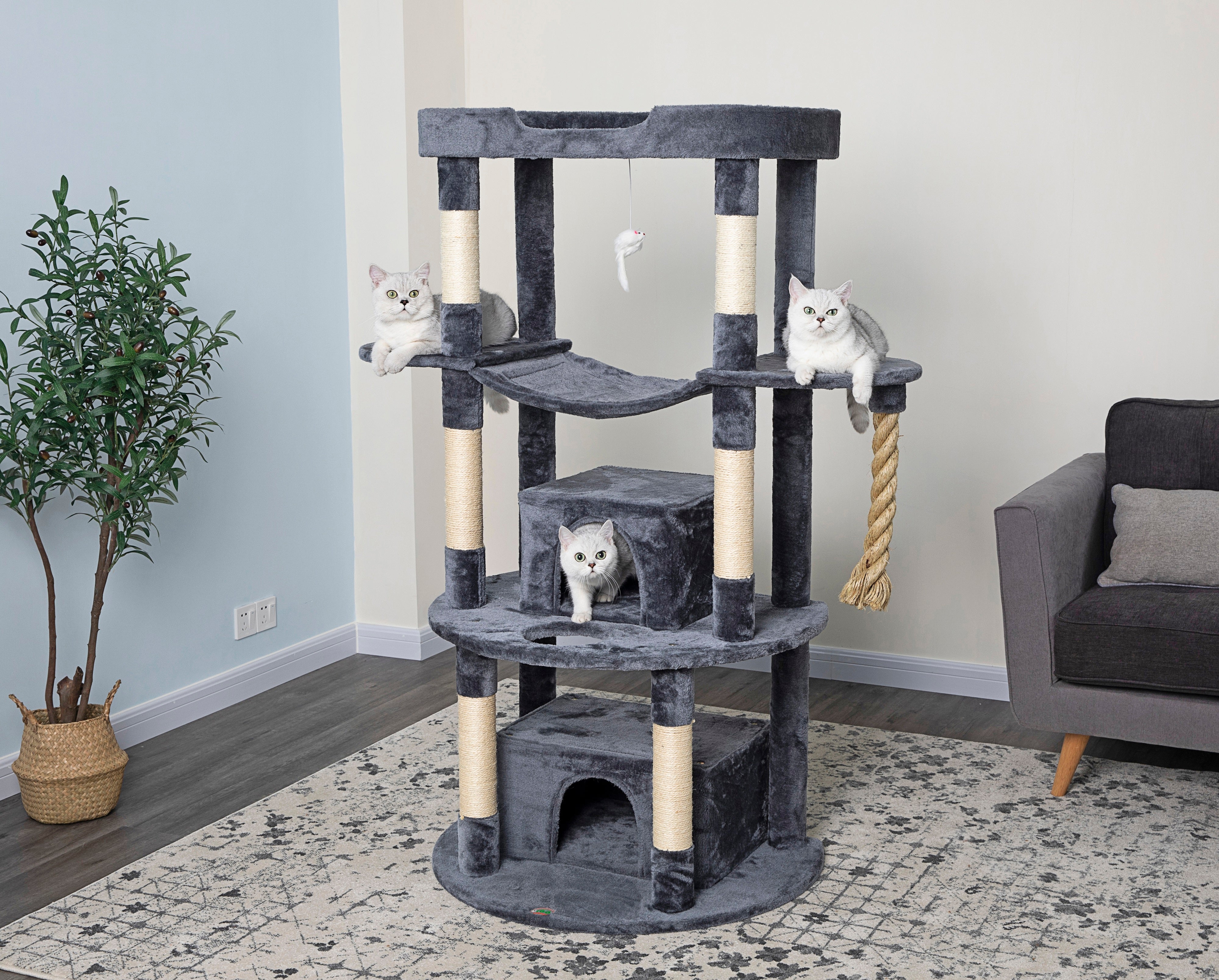 60" Jungle Rope Cat Tree [*]