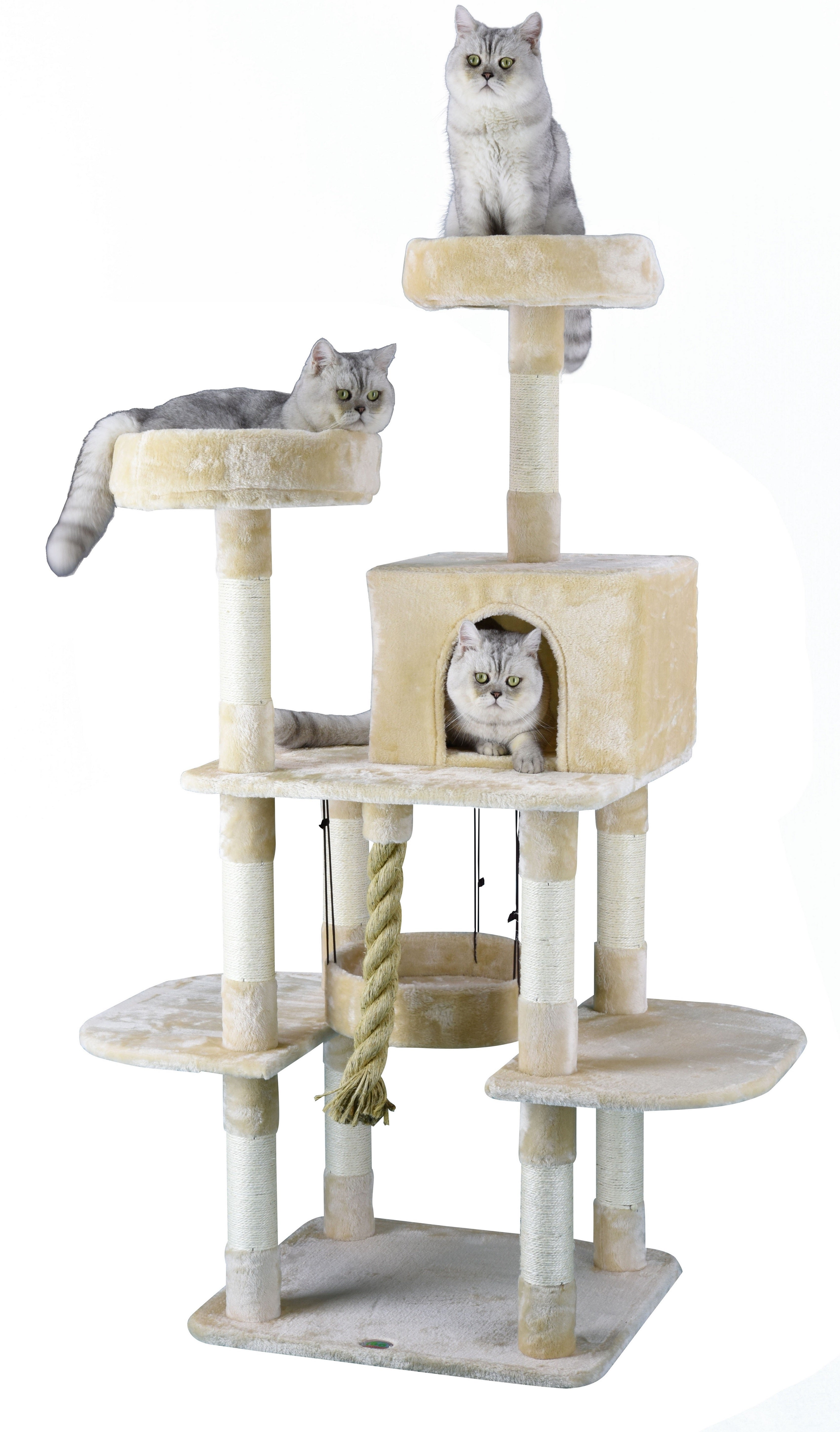 61.5" Jungle Rope Cat Tree [*]