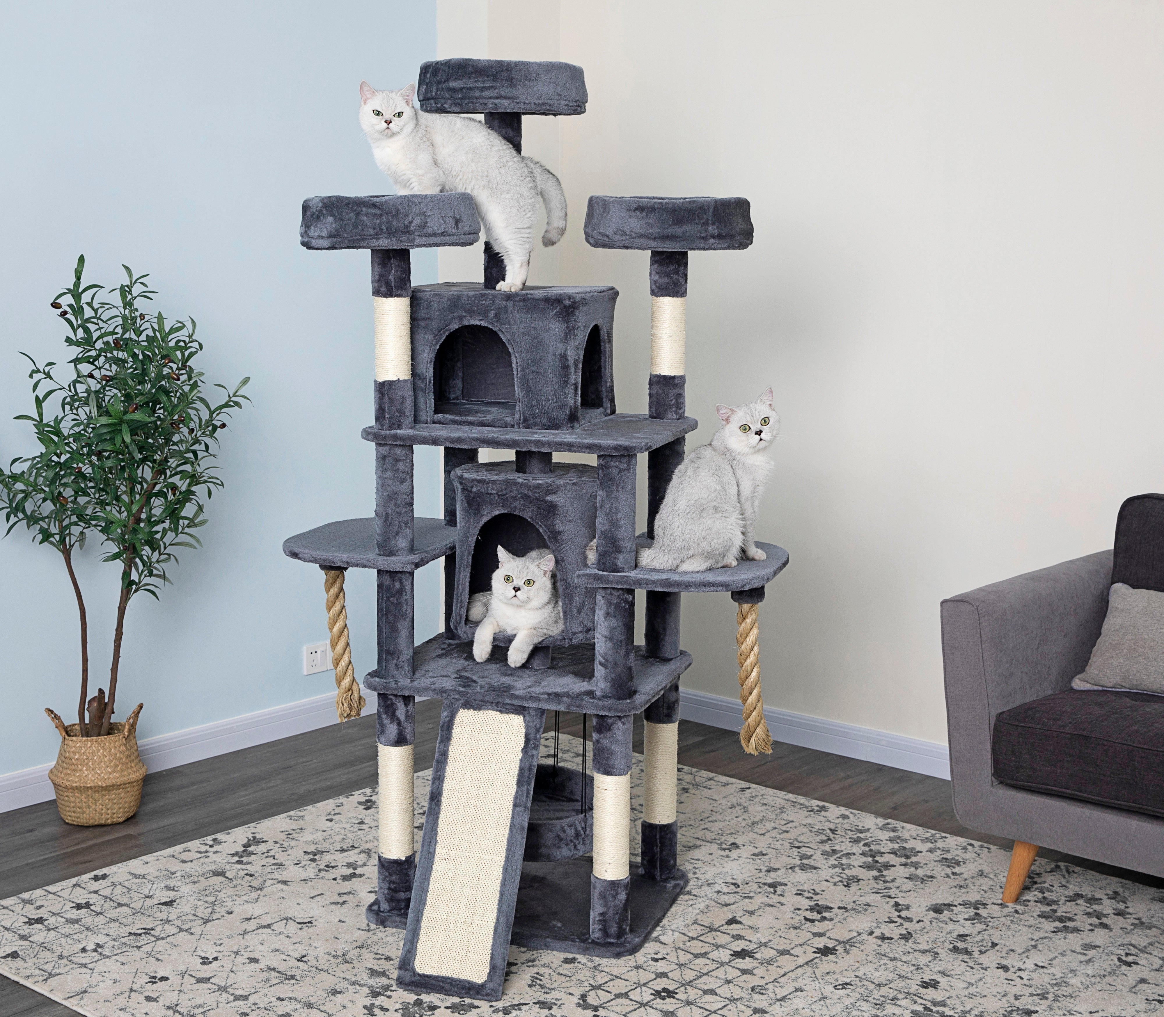 70" Jungle Rope Cat Tree [*]