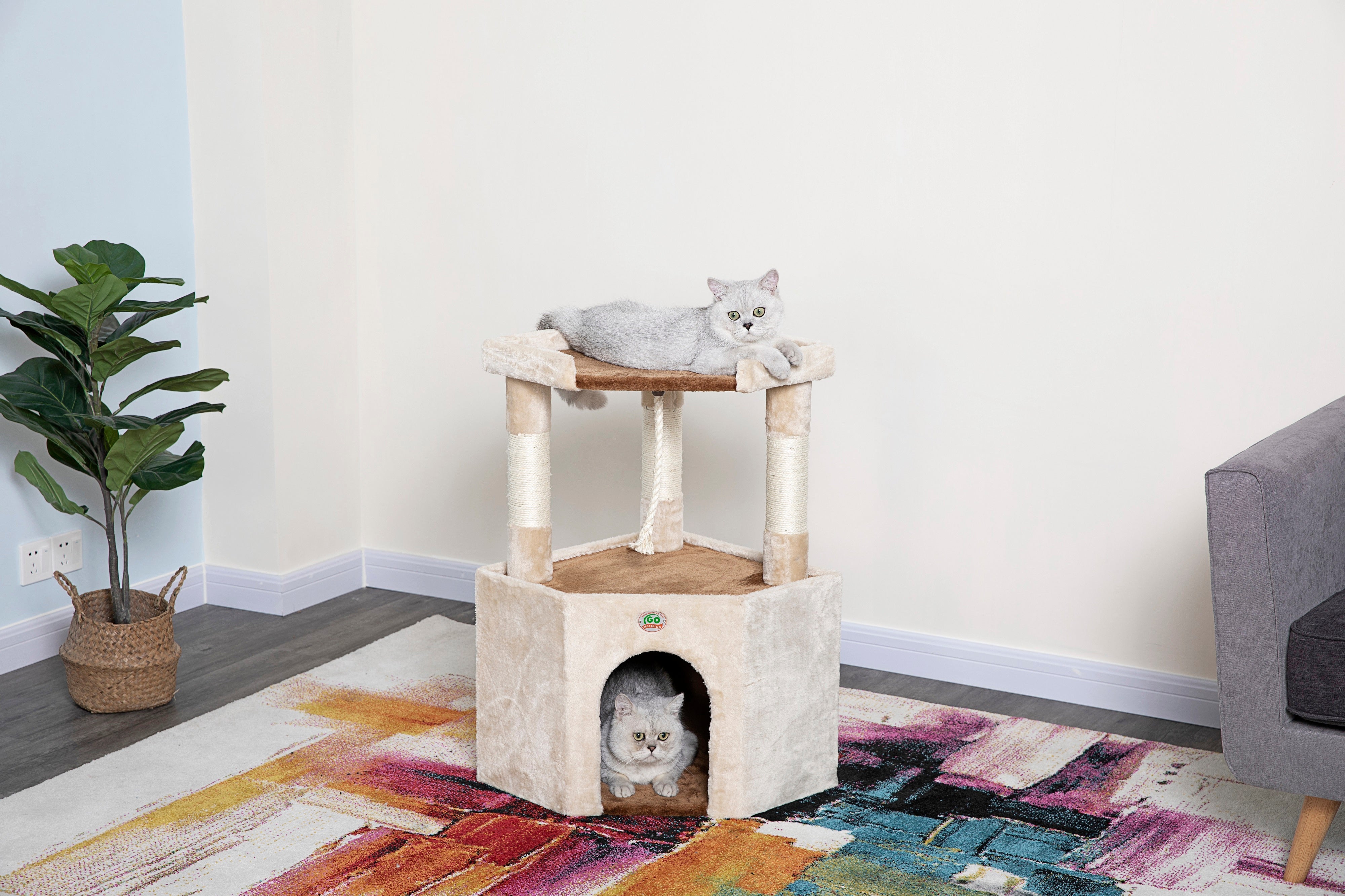 32" Cat Tree Condo [*]