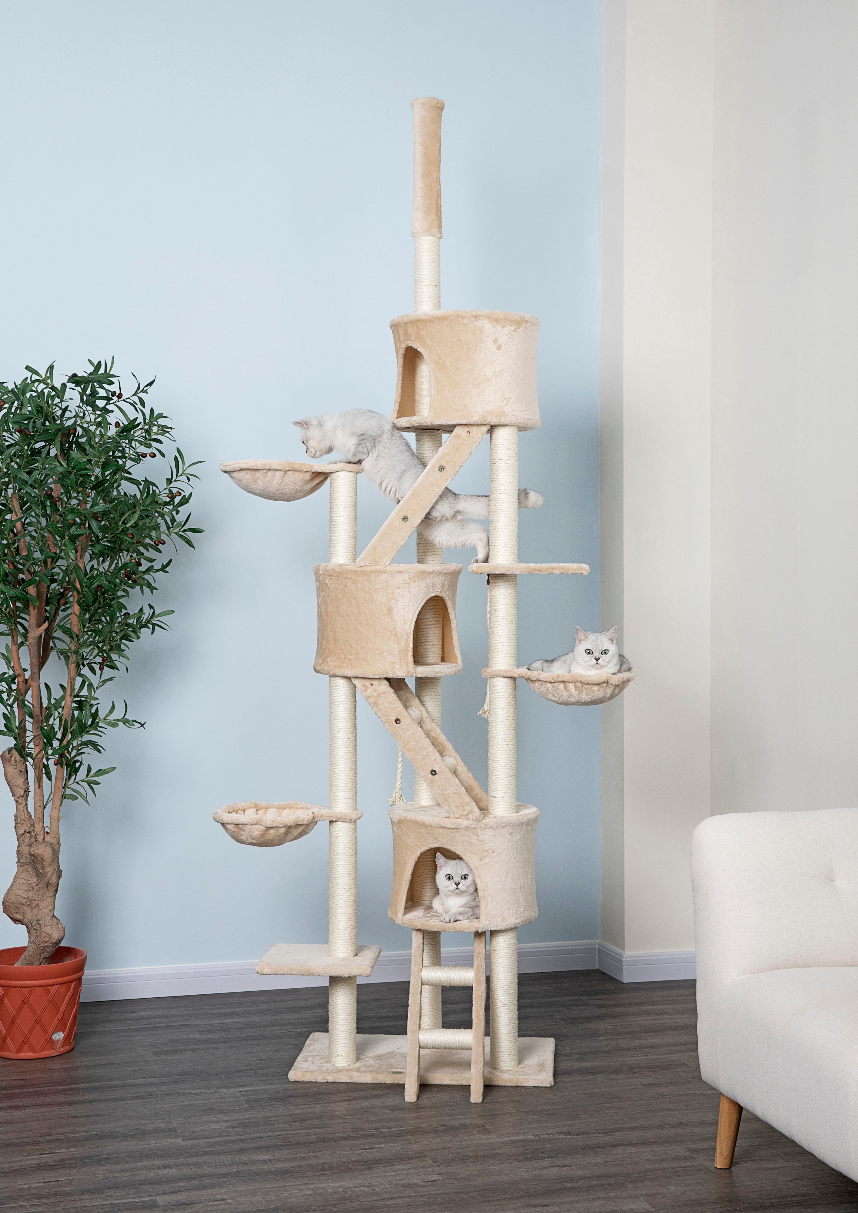 106" Cat Tree Condo [*]