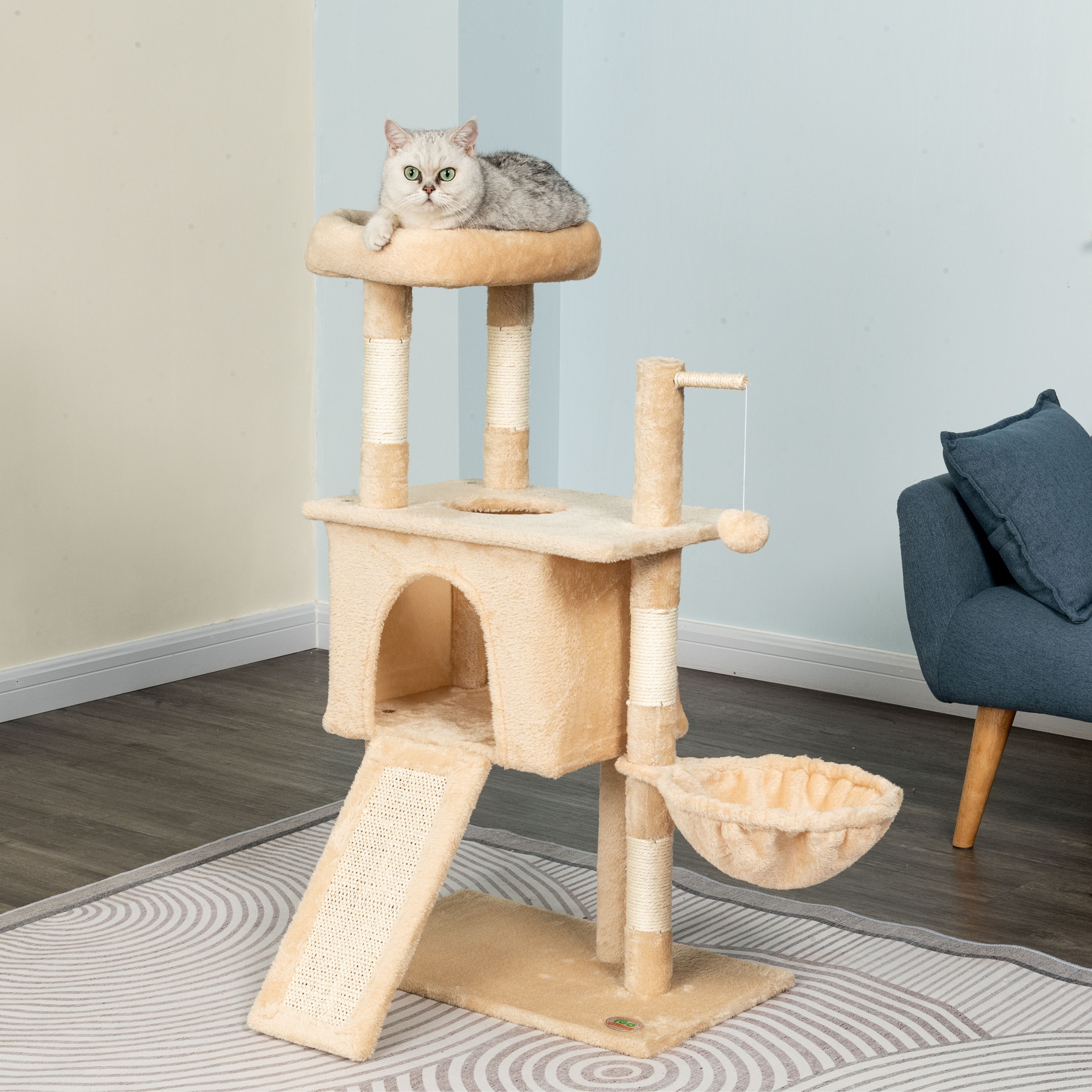 Everyday Value 38in Three Level Cat Tree Tower