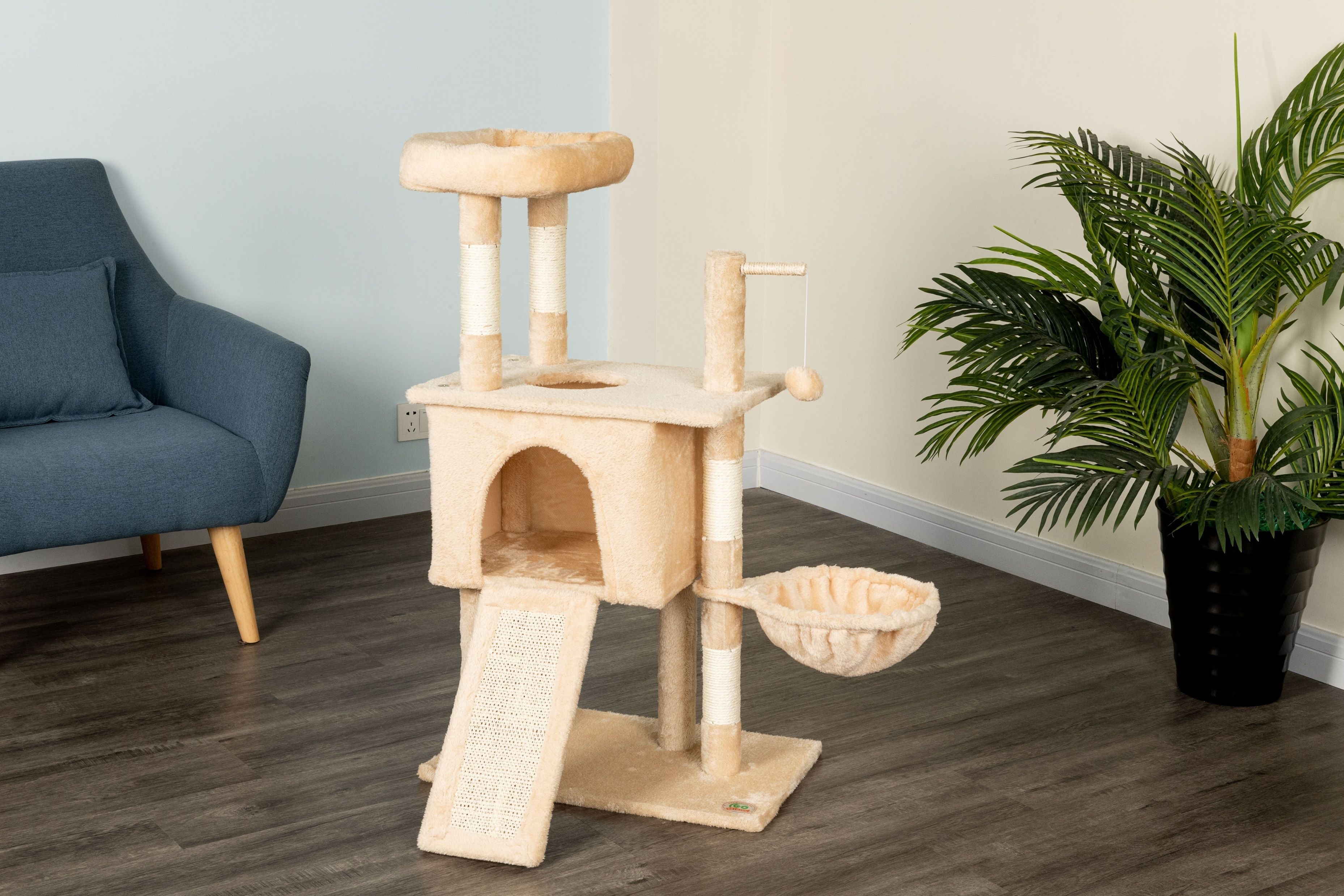 Everyday Value 38in Three Level Cat Tree Tower