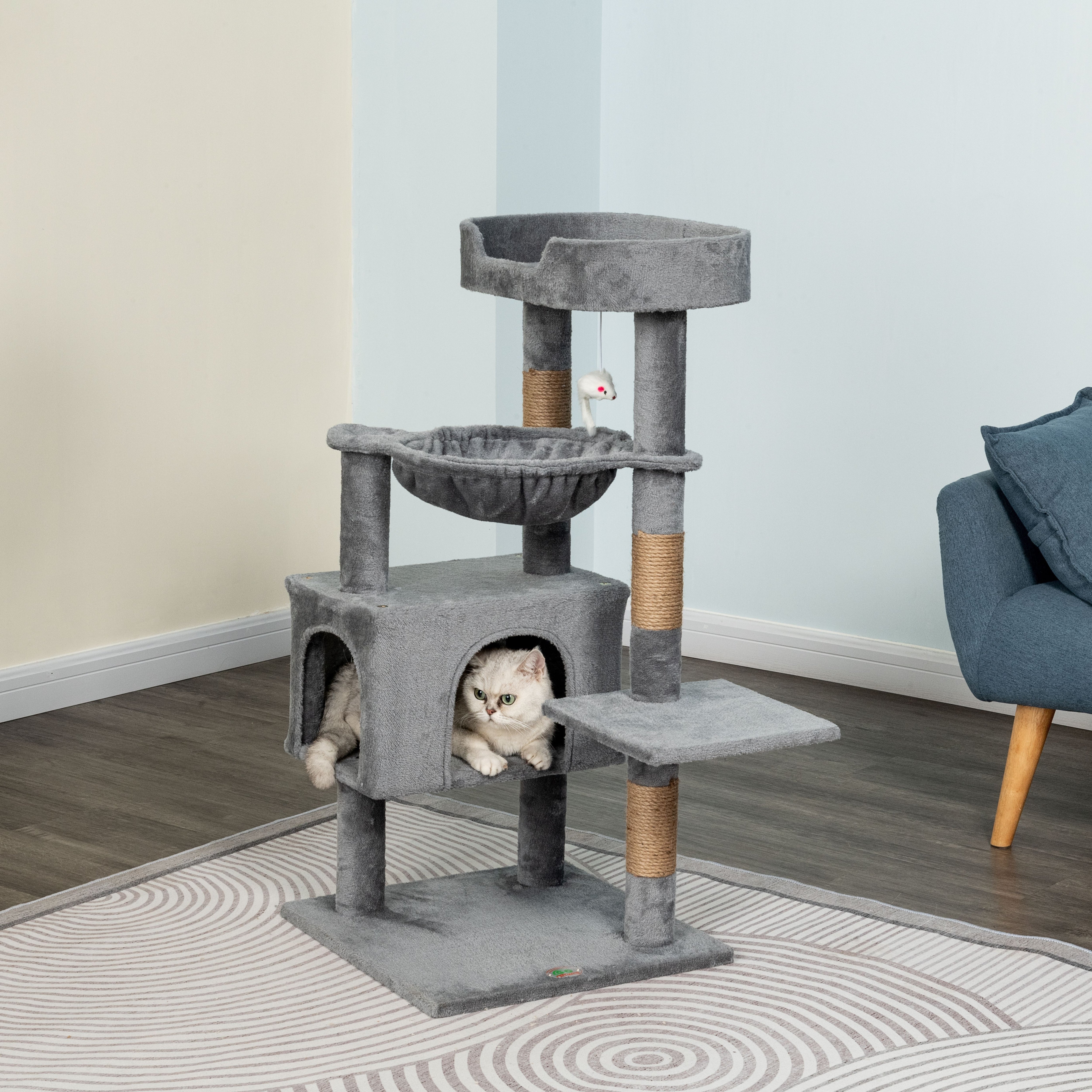 Everyday Value 37in Multi-Level Cat Tree Tower