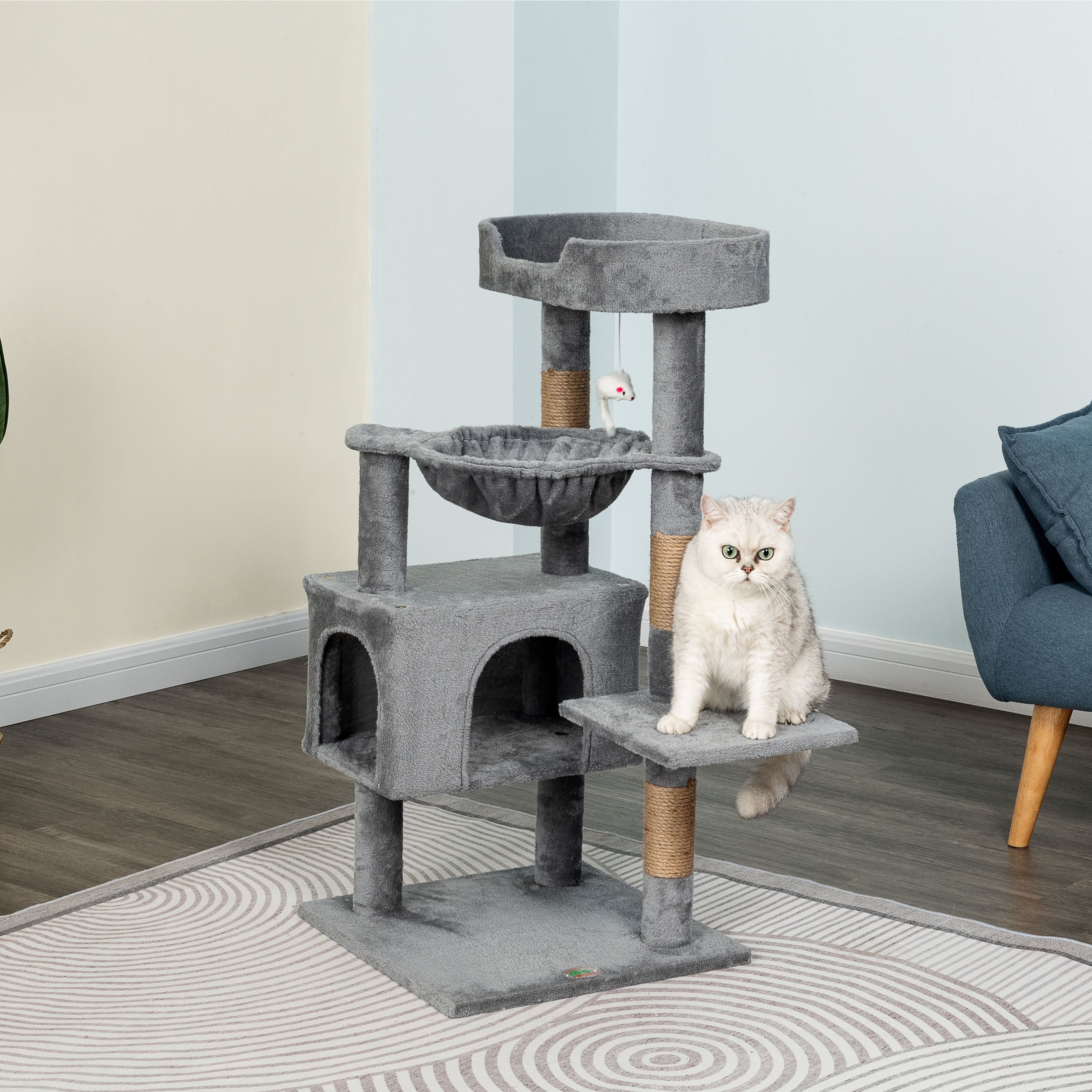 Everyday Value 37in Multi-Level Cat Tree Tower