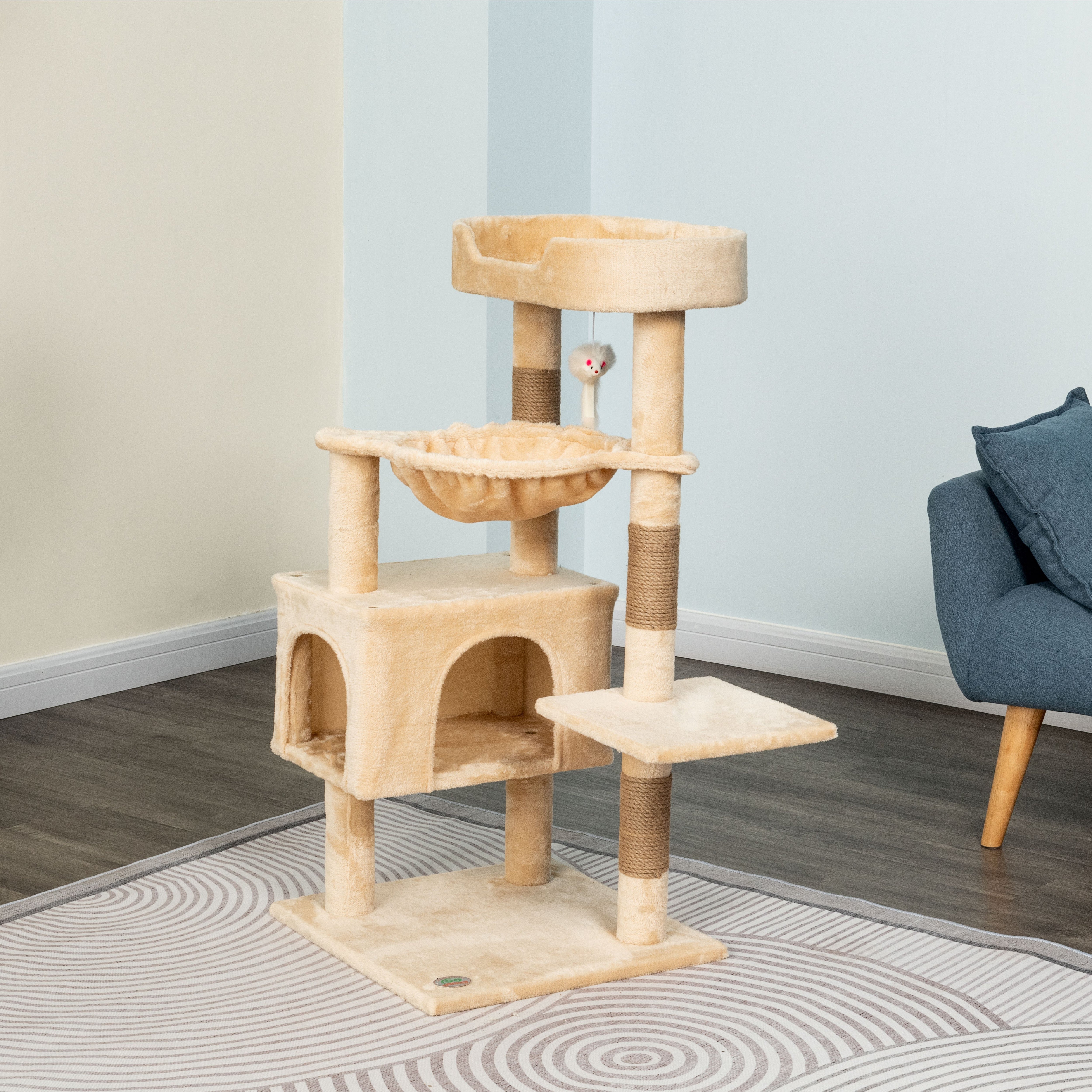 Everyday Value 37in Multi-Level Cat Tree Tower