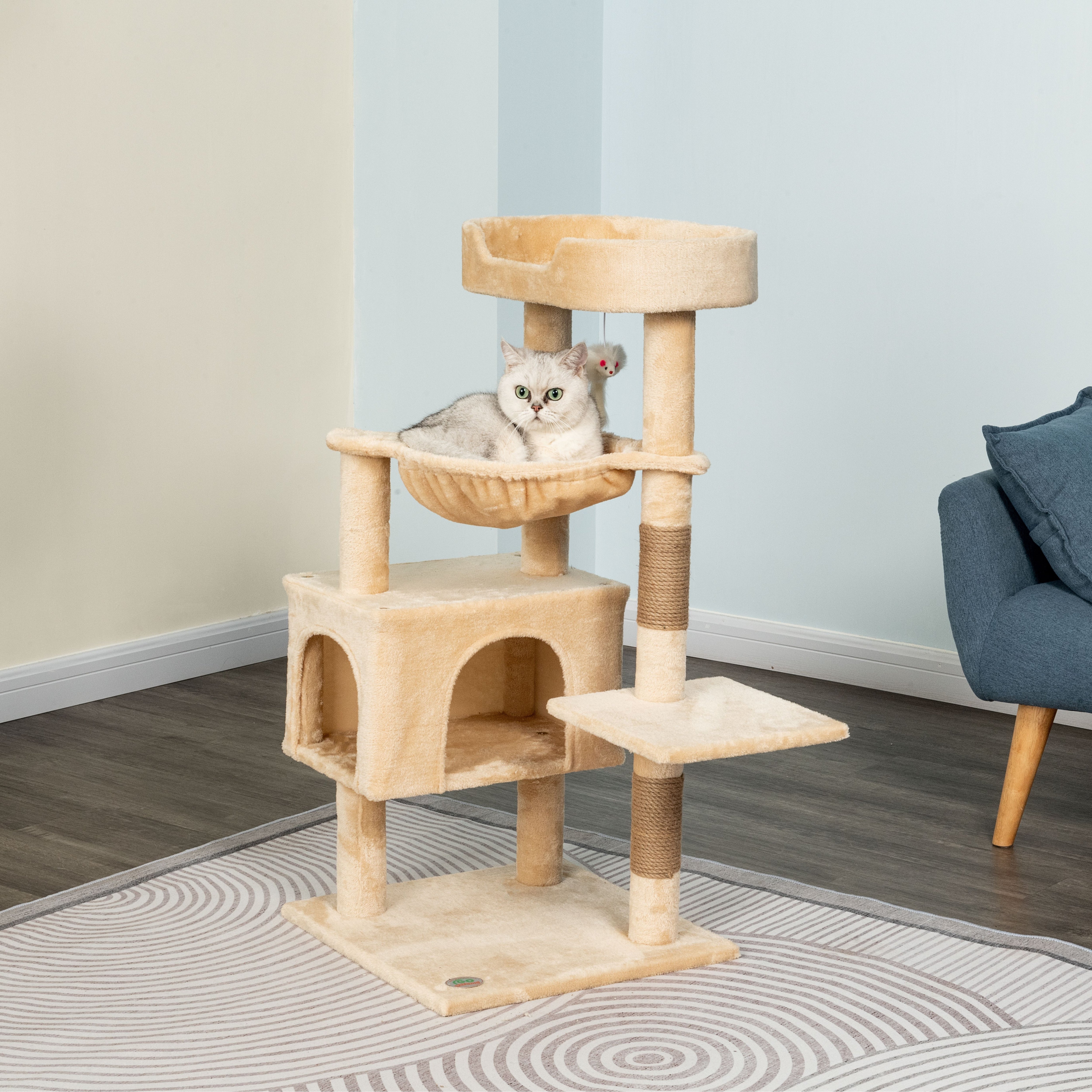 Everyday Value 37in Multi-Level Cat Tree Tower