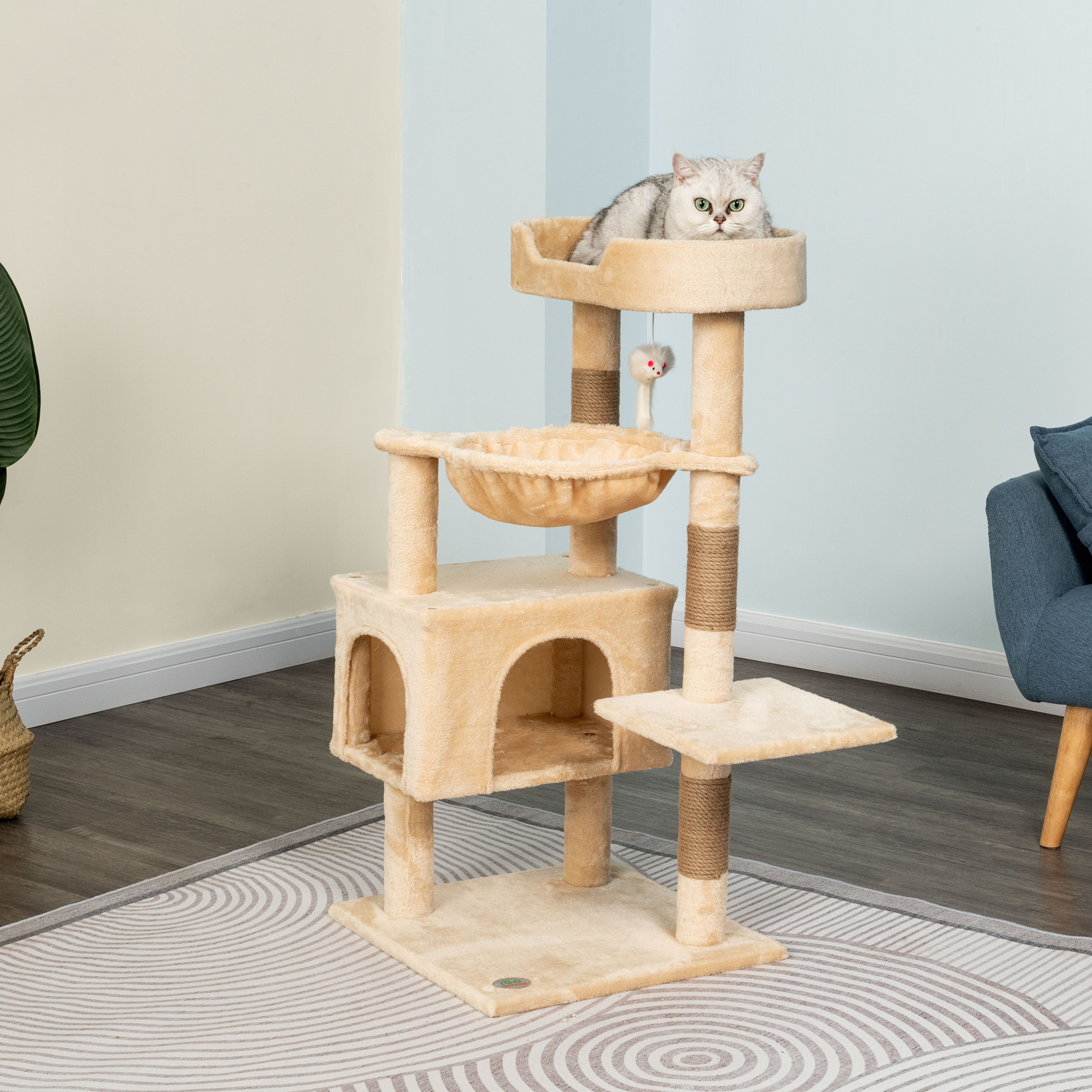 Everyday Value 37in Multi-Level Cat Tree Tower