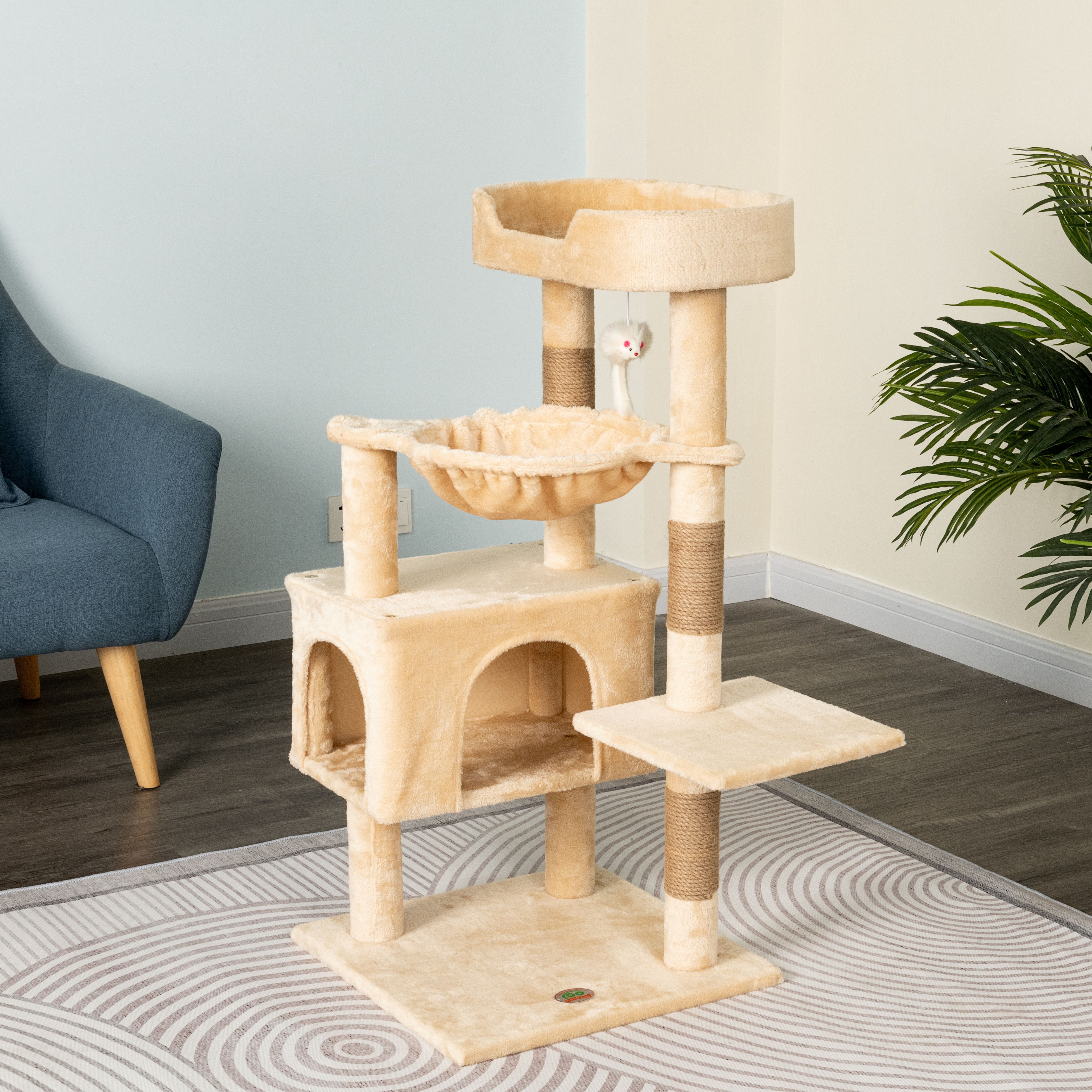 Everyday Value 37in Multi-Level Cat Tree Tower