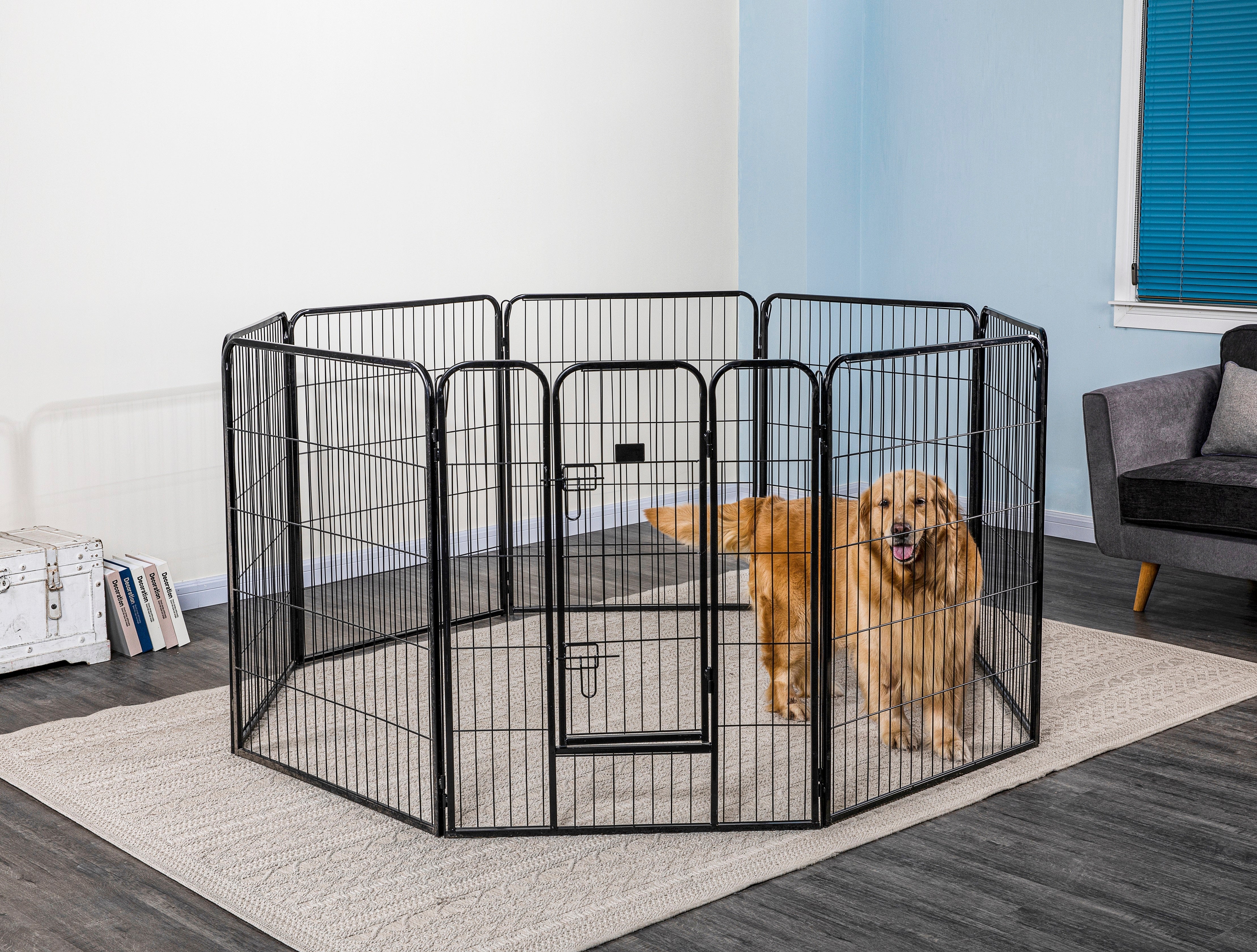 Heavy Duty Exercise Play Pen (Available in 24" to 40") [*]