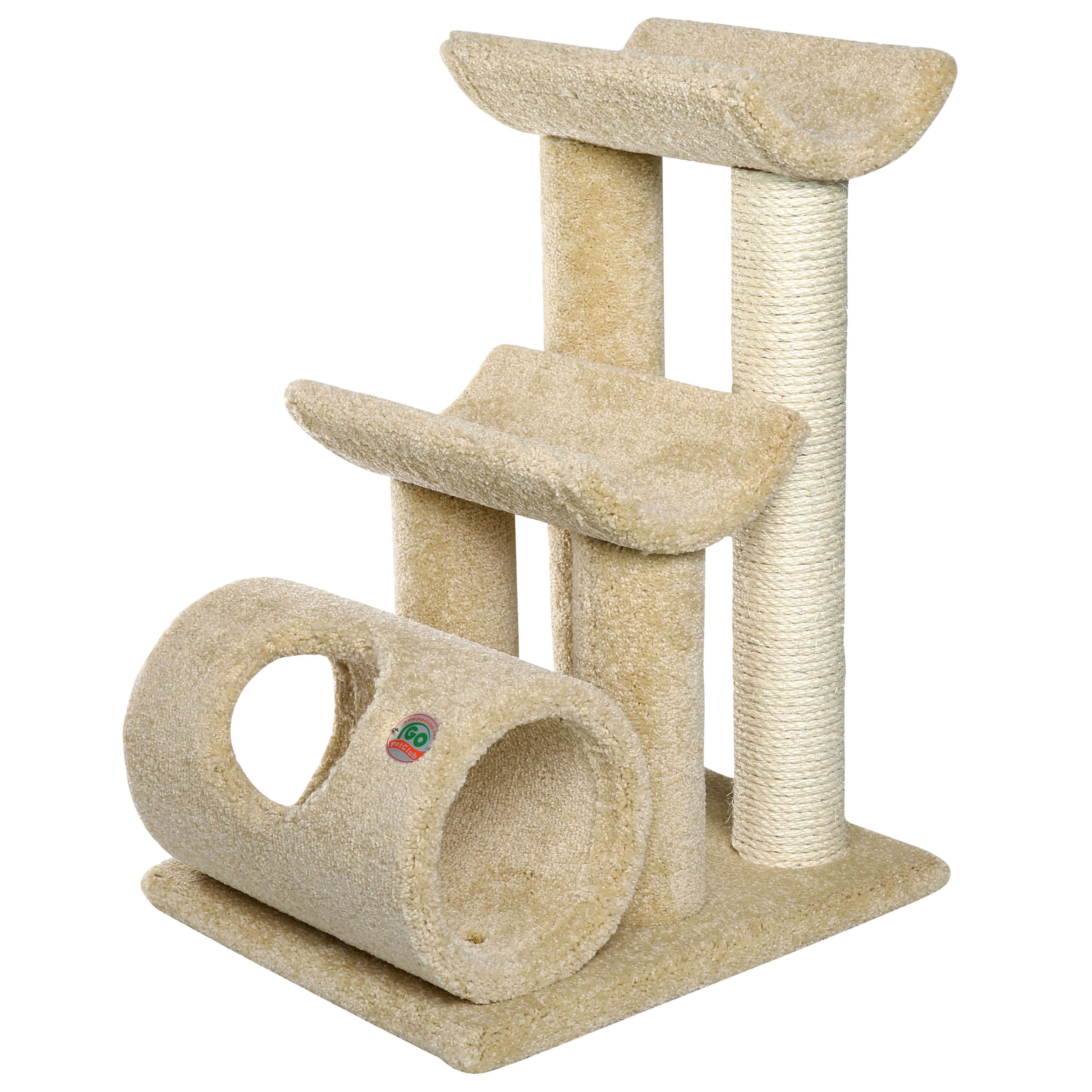 30” Premium Carpeted Cat Tree [LP-821]