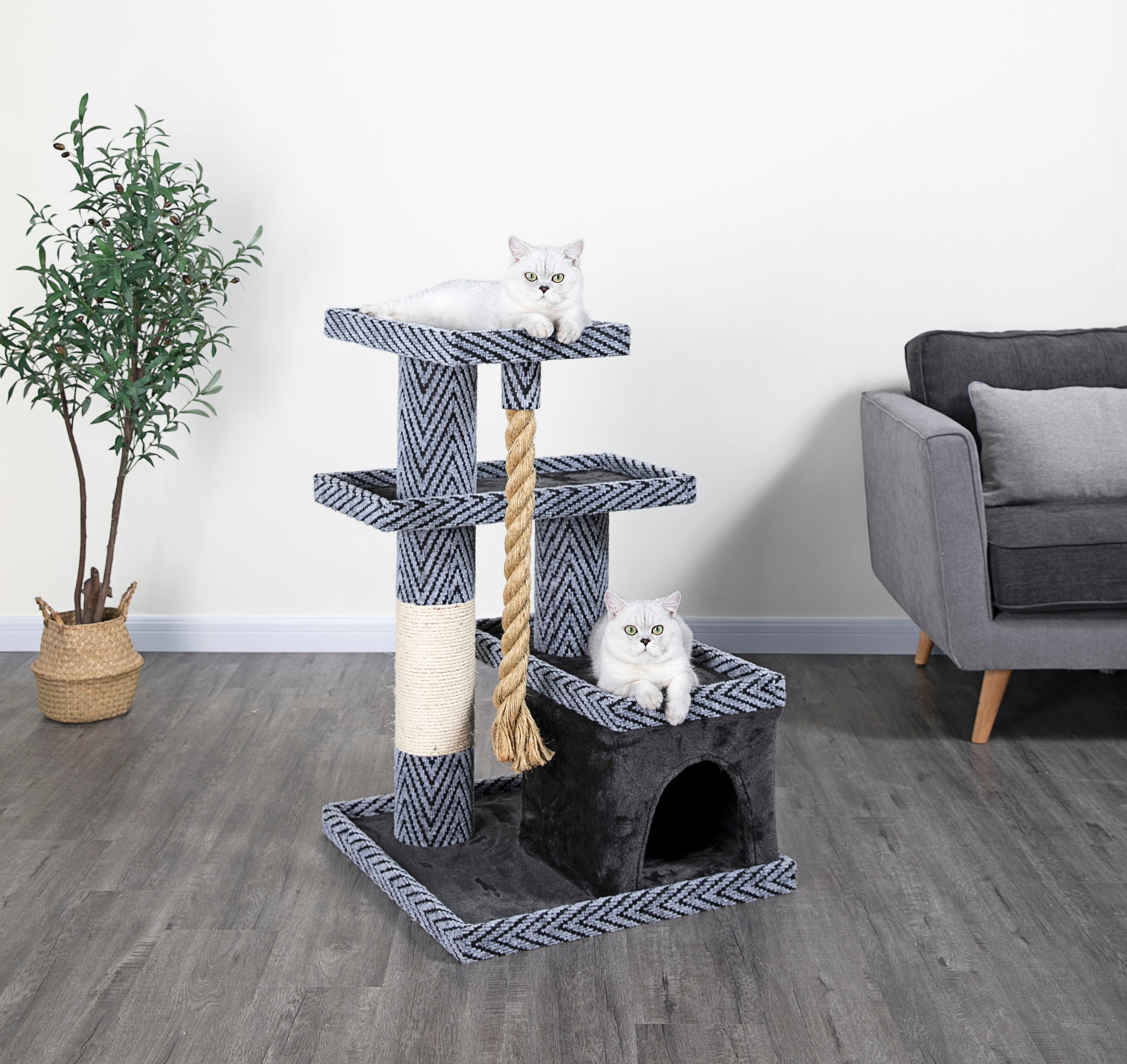 38” Sequoia Cat Tree [LP-848]