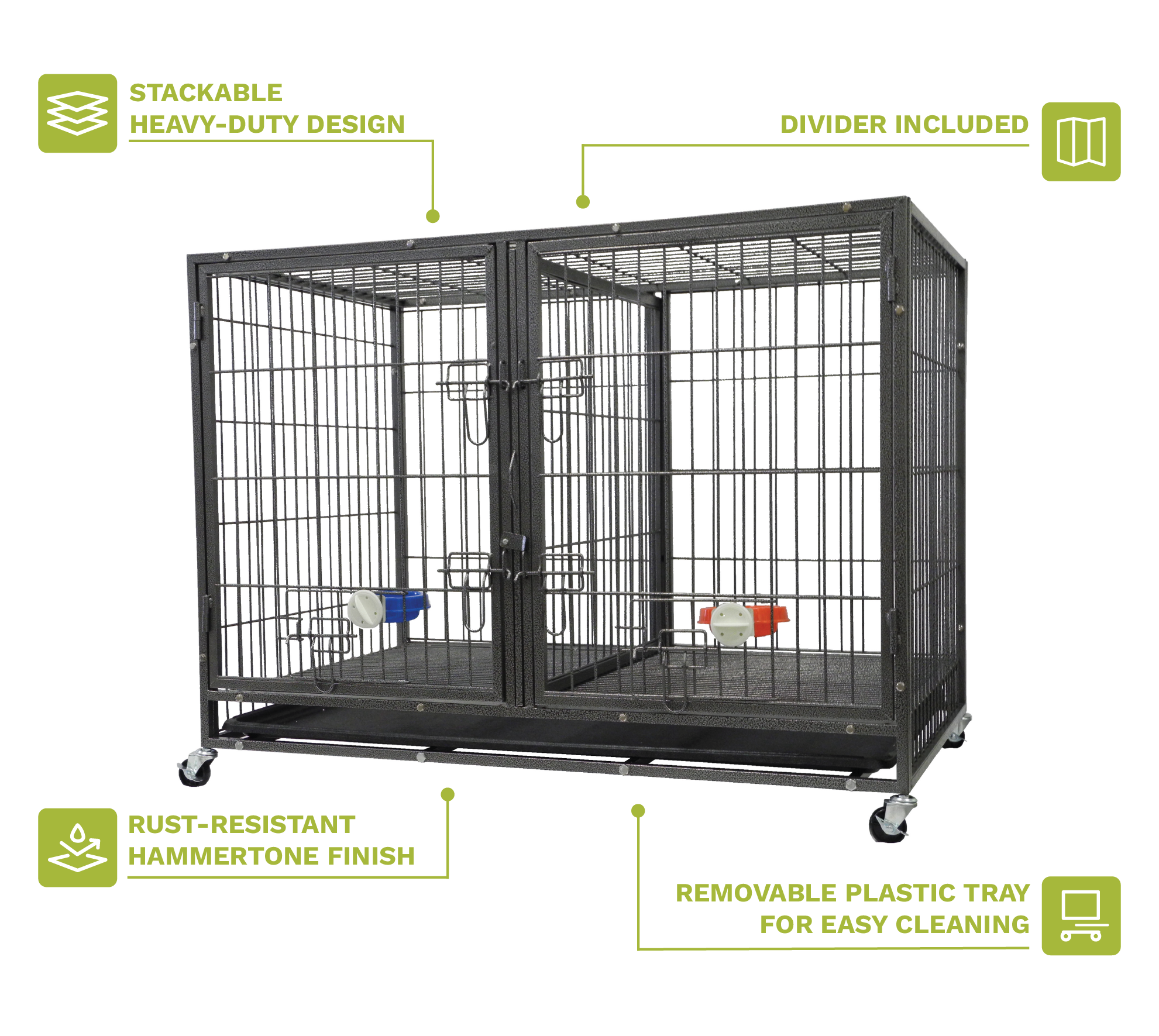 Stackable Heavy Duty Crate (37" and 44") [*]