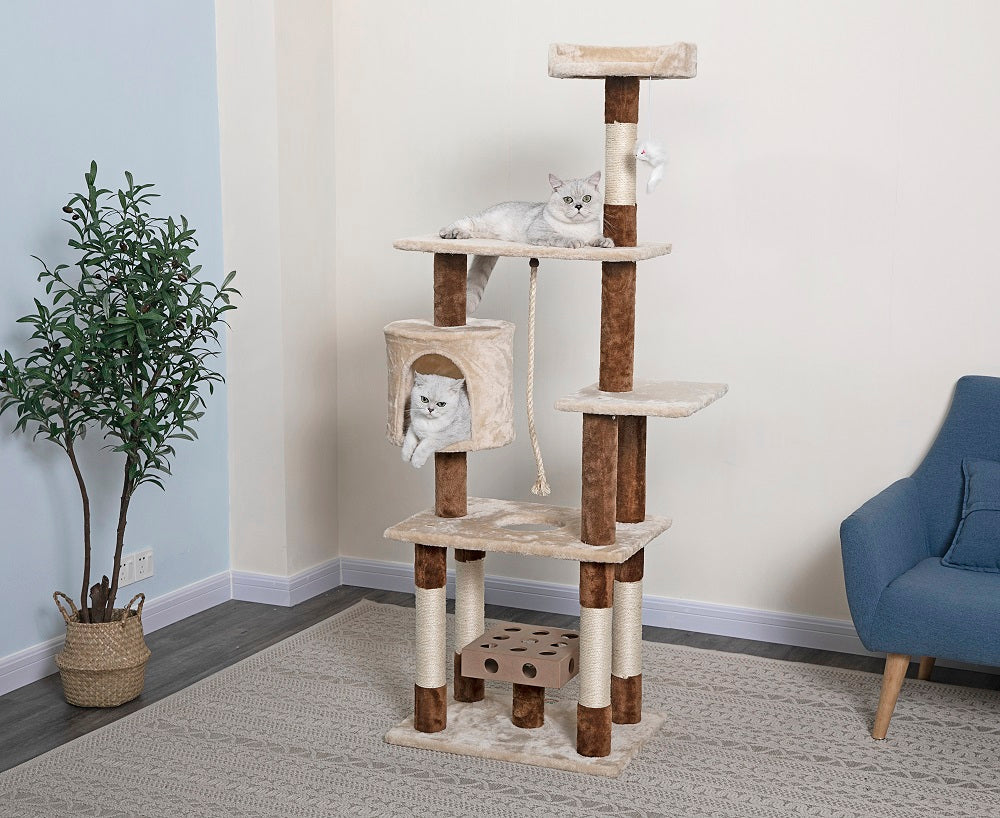 67” IQ Box Cat Tree [*]