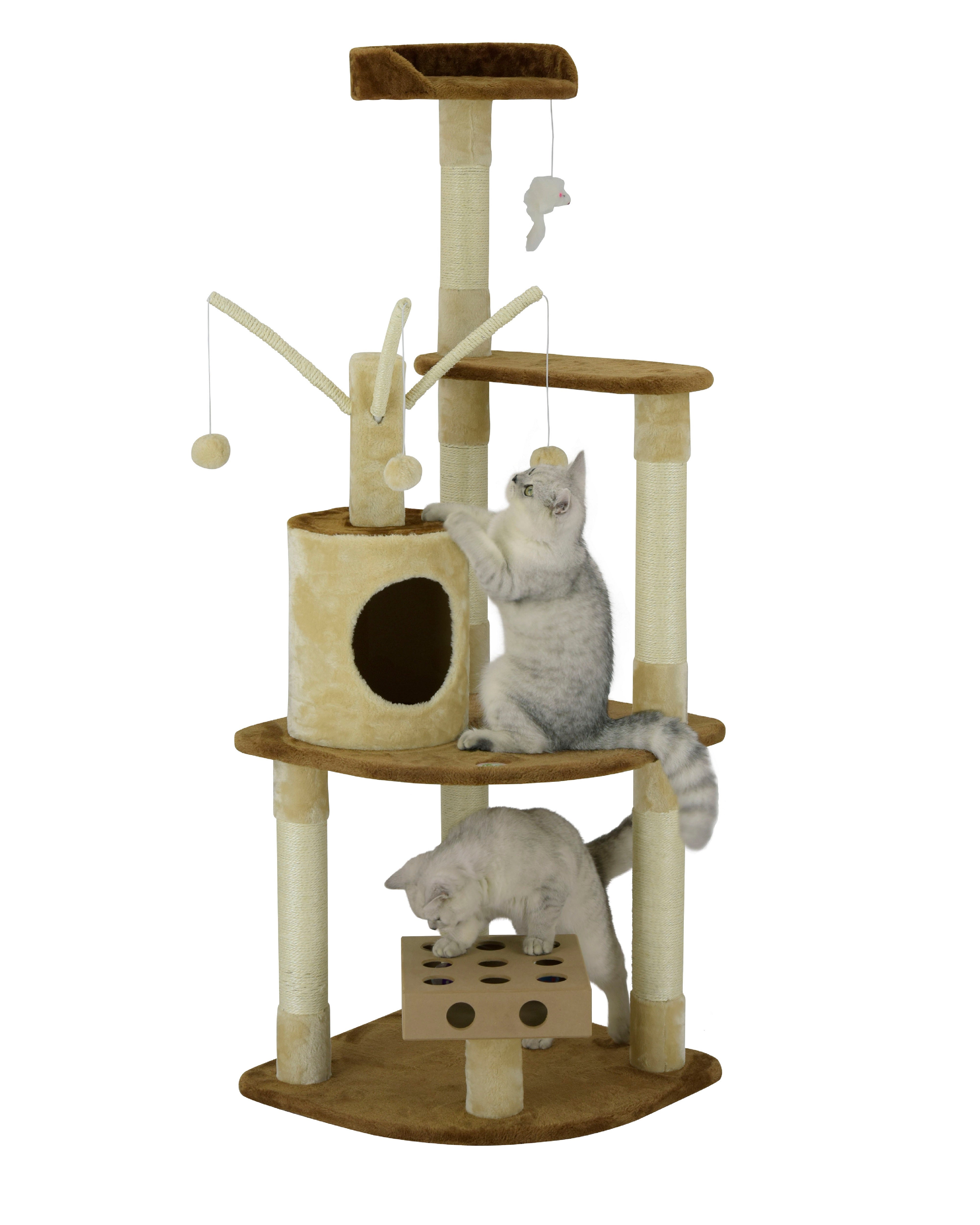 60” IQ Box Cat Tree [SF053]