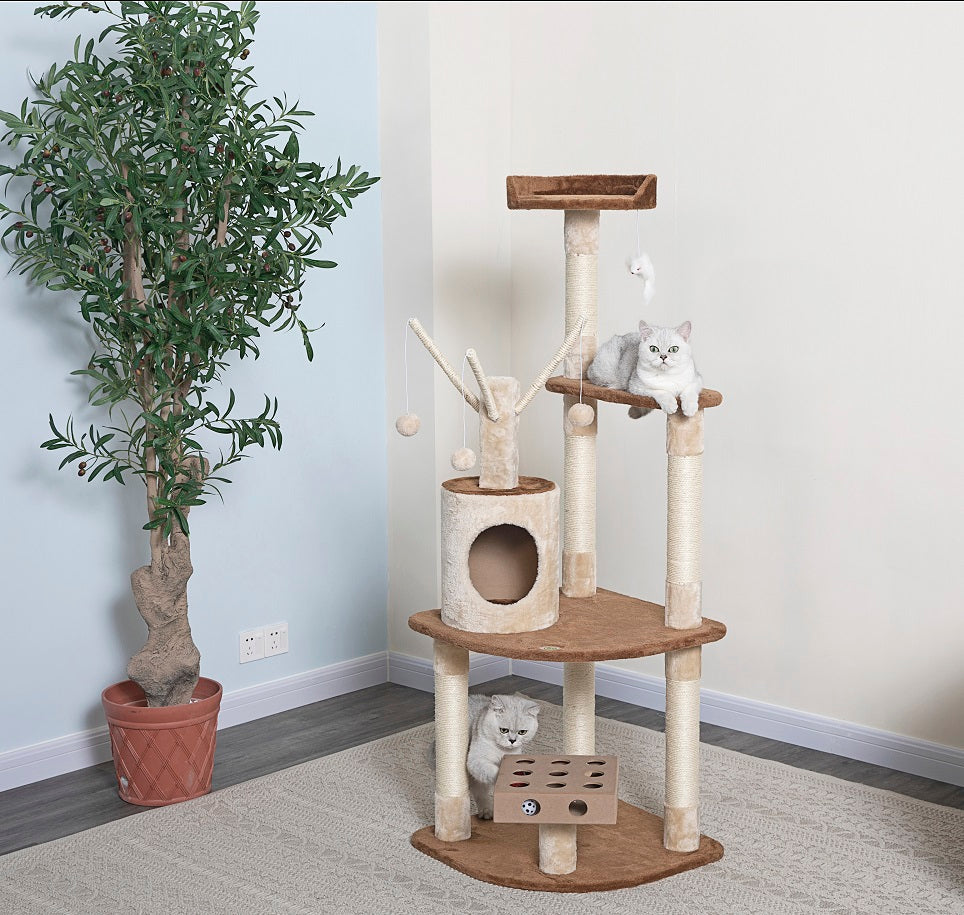 60” IQ Box Cat Tree [SF053]