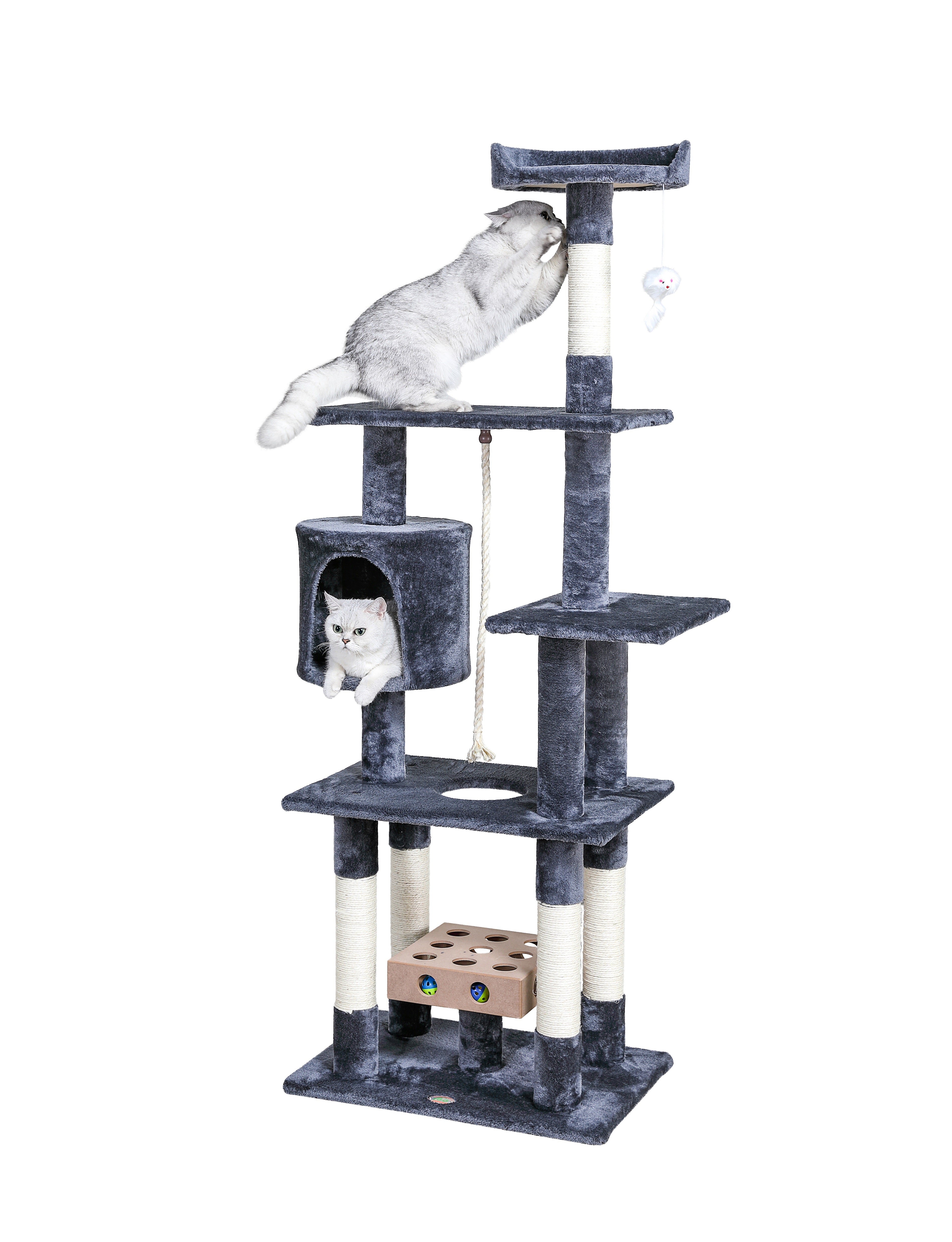 67” IQ Box Cat Tree [*]