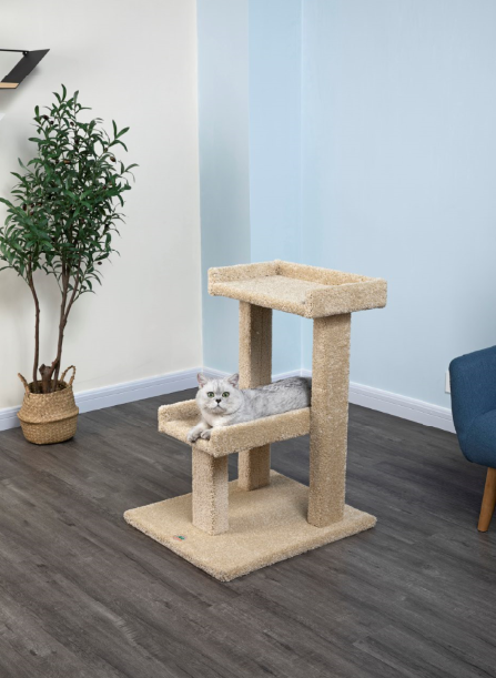 32” Premium Carpeted Cat Tree [LP-819]